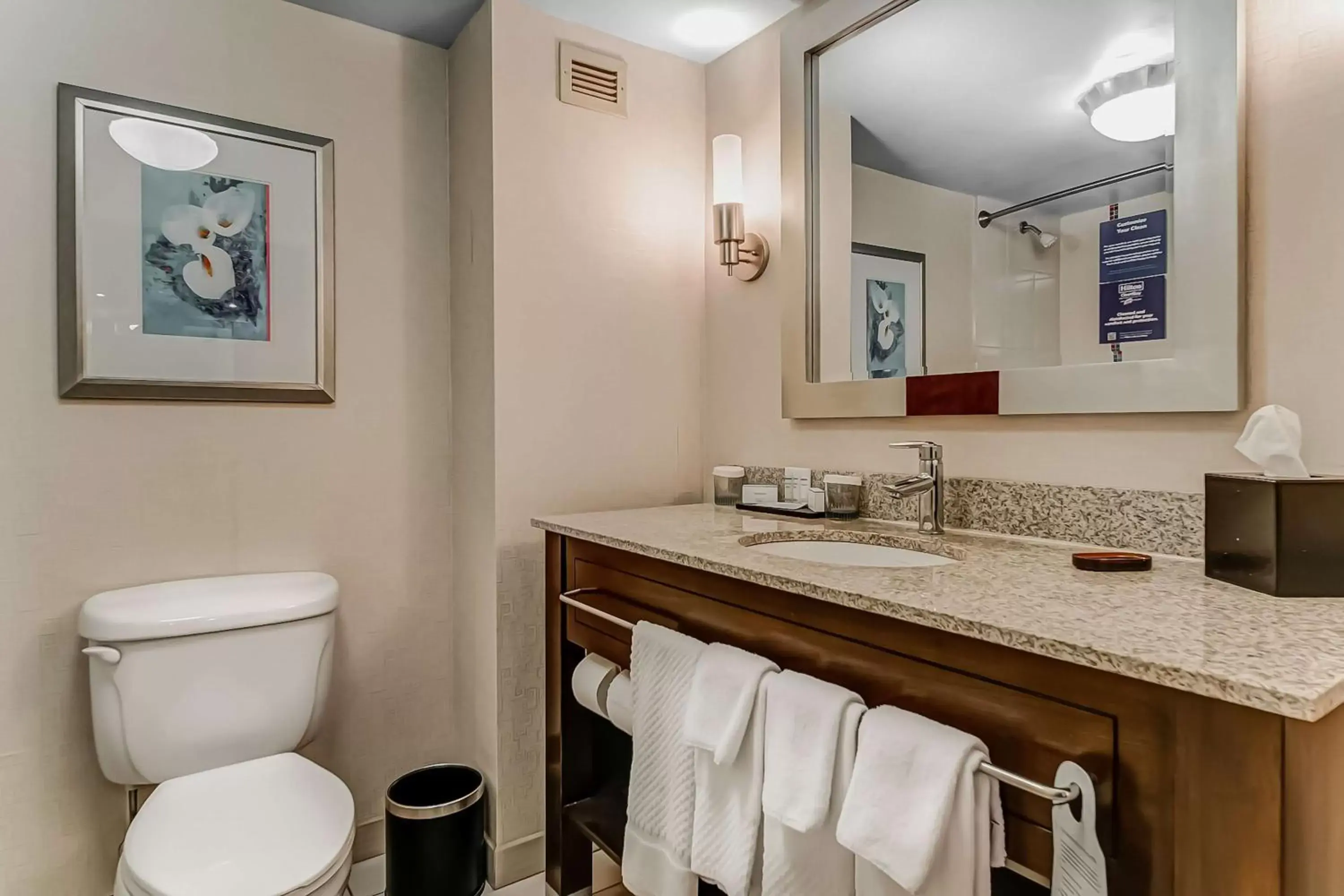 Bathroom in Embassy Suites Atlanta - Kennesaw Town Center