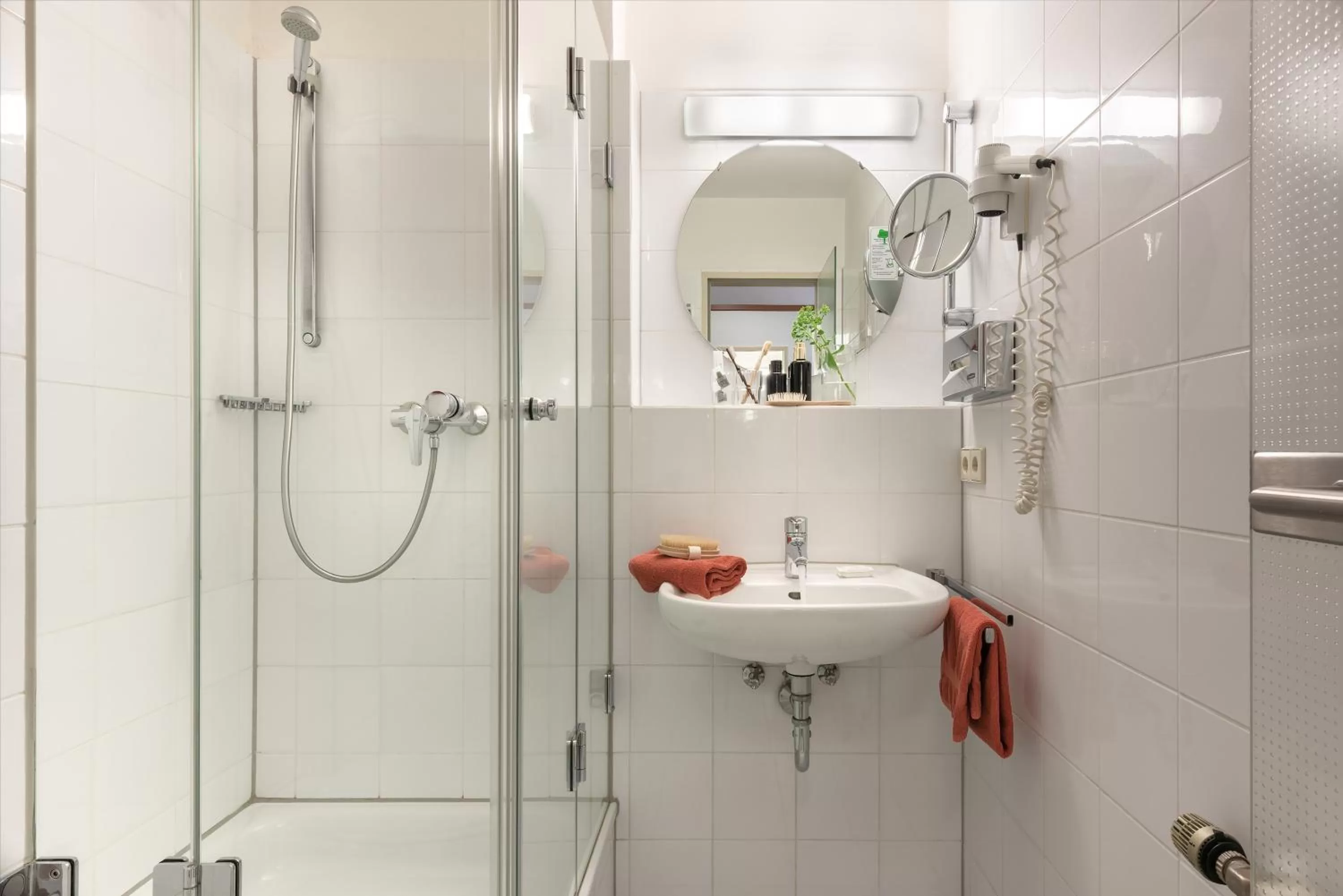 Shower in Hotel Europa