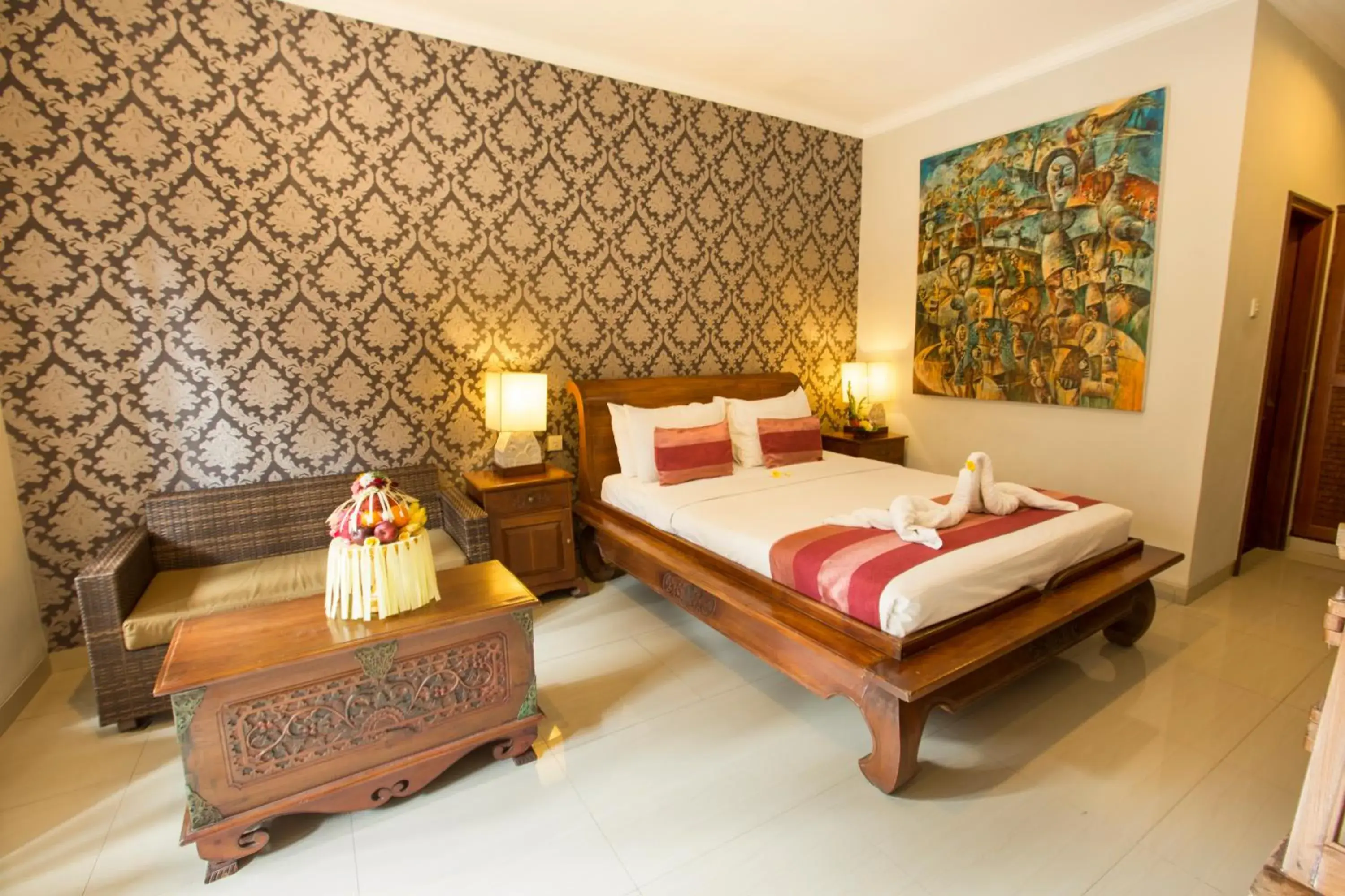 Bedroom, Bed in Sindhu Mertha Sanur