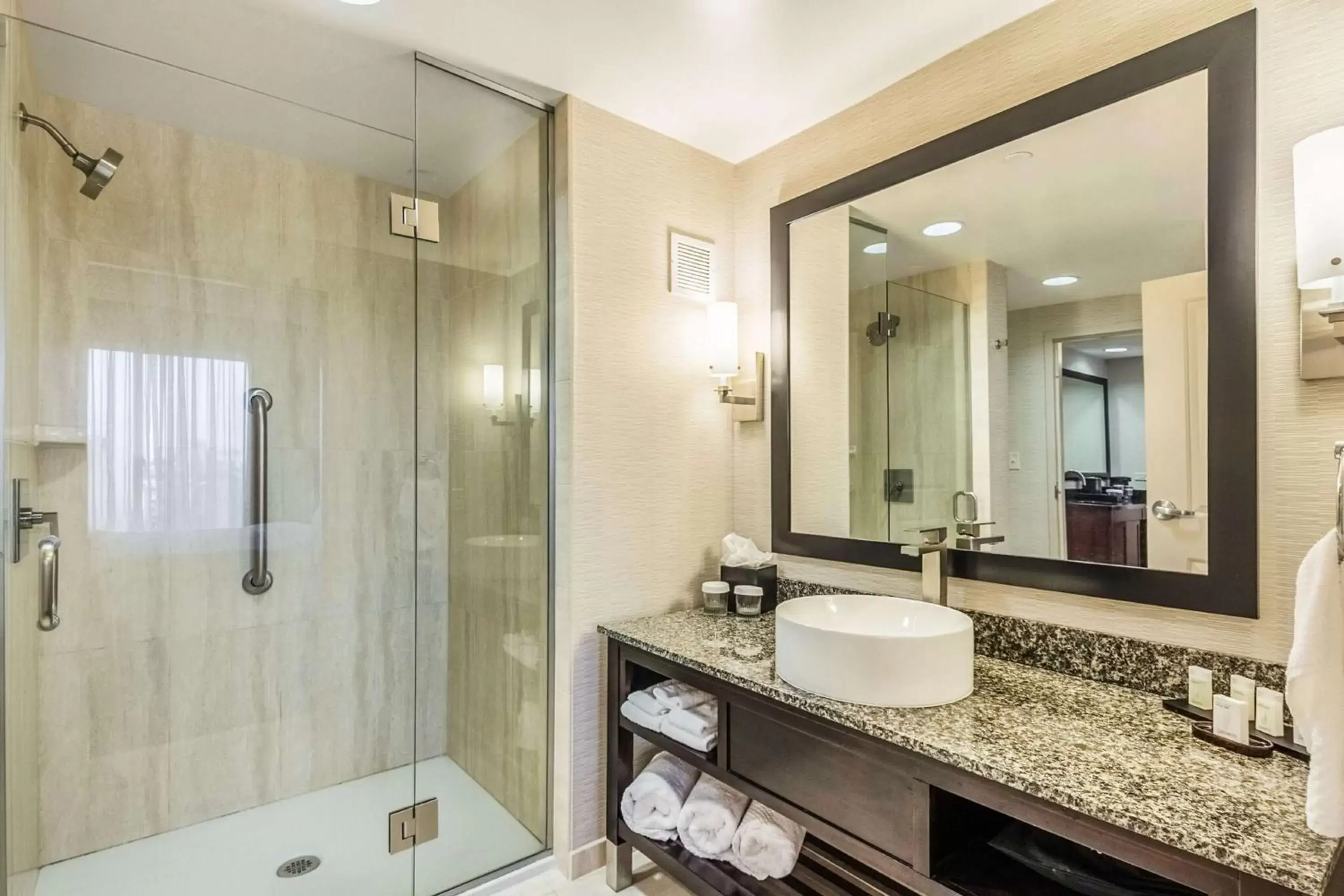 Bathroom in Embassy Suites by Hilton Newark Airport