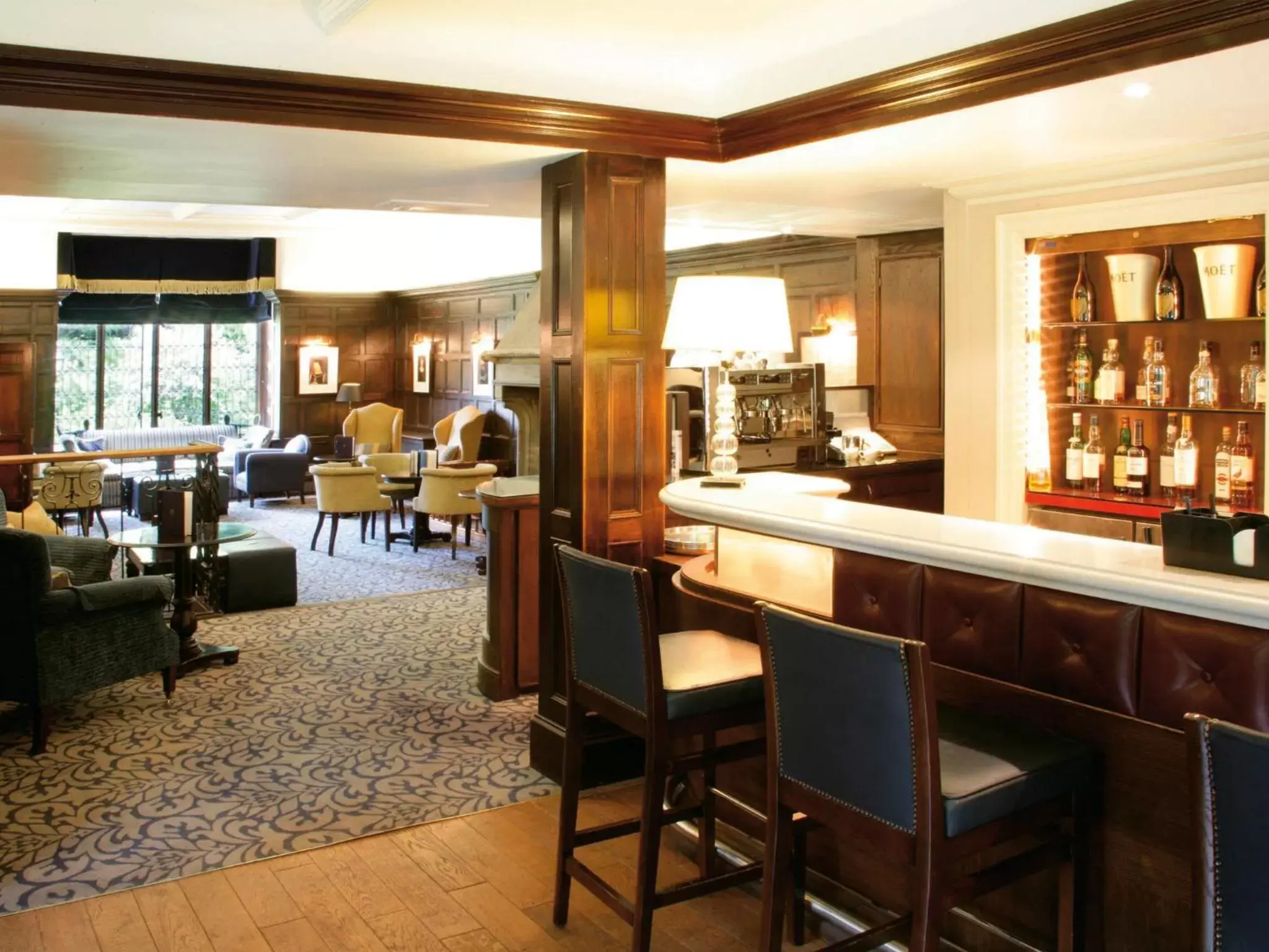 Lounge or bar, Lounge/Bar in Macdonald Alveston Manor Hotel