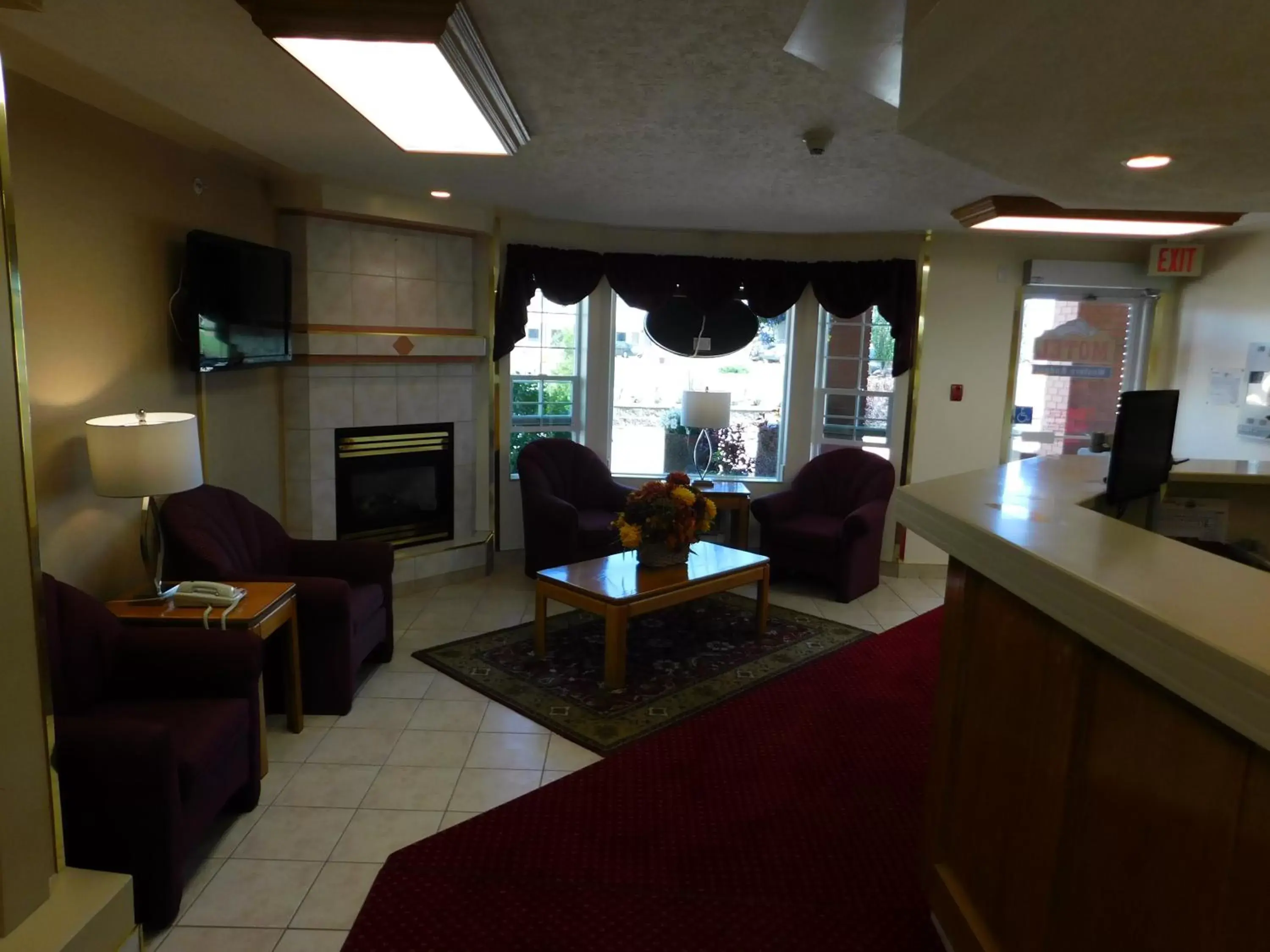 Lobby or reception, Lobby/Reception in Western Budget Motel #1 Leduc/Nisku