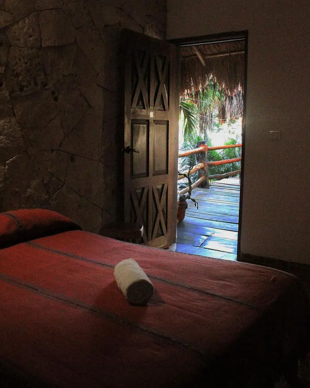 Bed in L.Hotelito Tulum