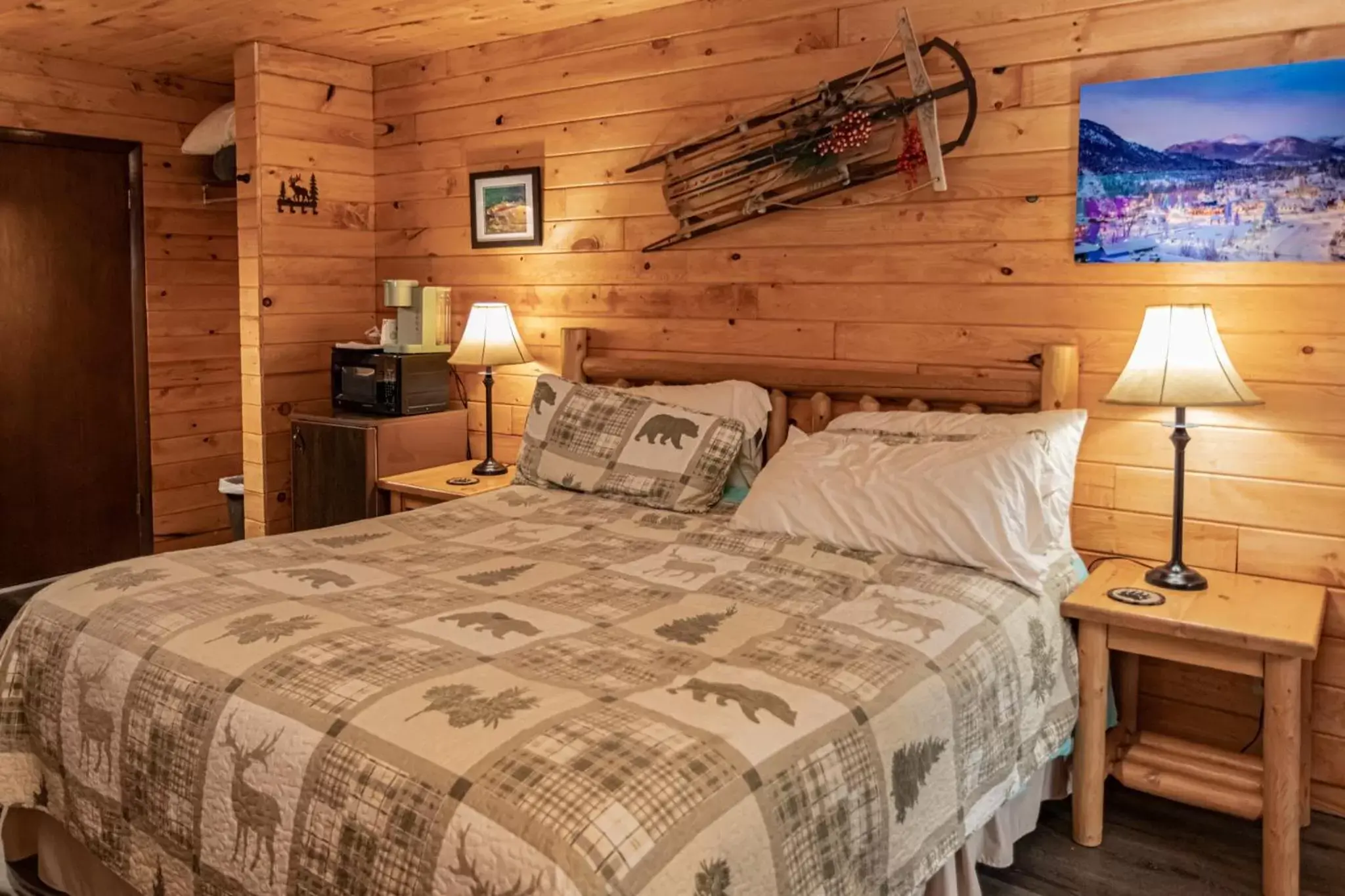 Bed in Nicky's Resort Bed in Nicky's Resort