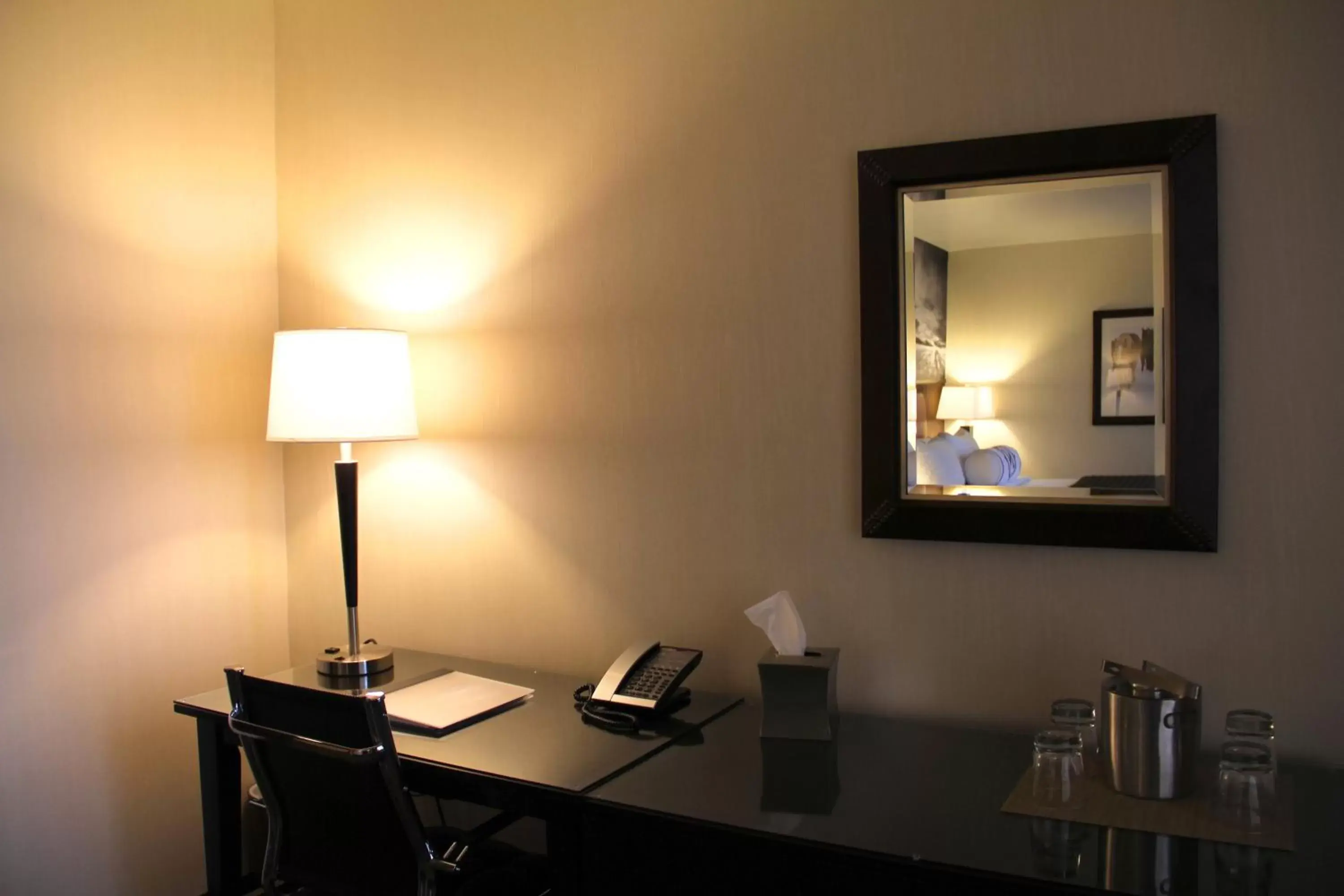 Decorative detail, TV/Entertainment Center in Northern Hotel