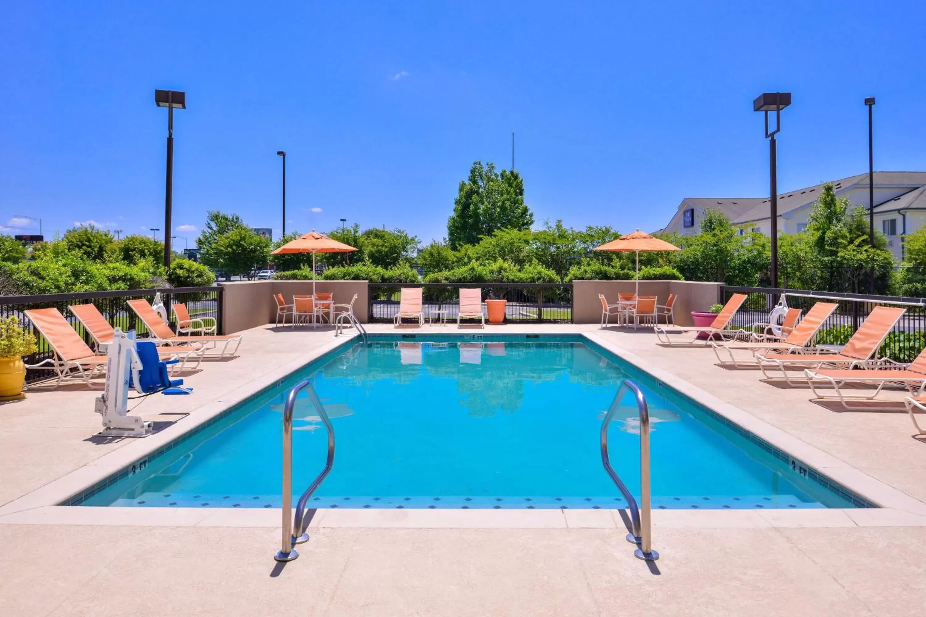 Pool view, Swimming Pool in Hampton Inn by Hilton Decatur