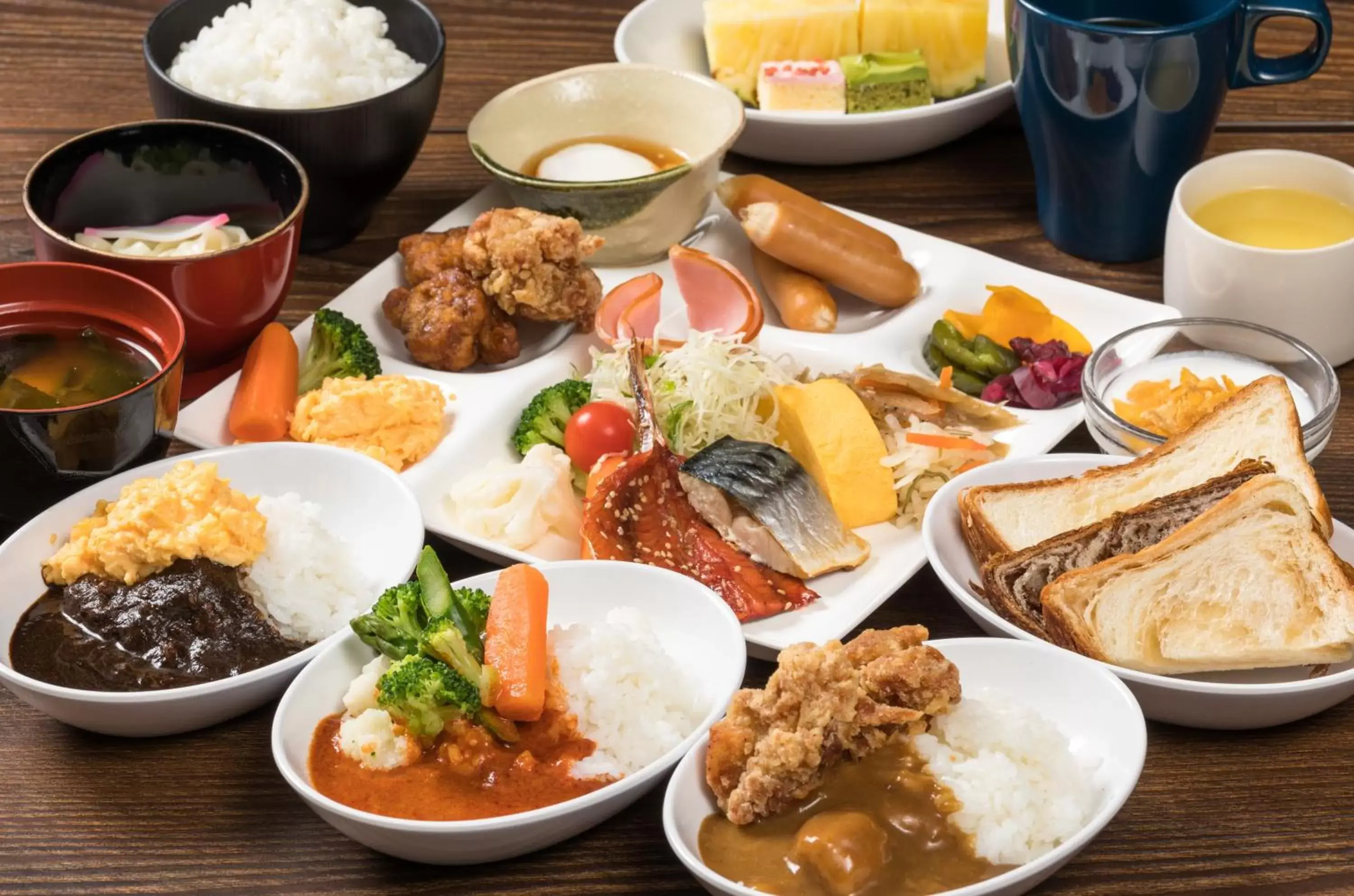 Breakfast in Sanco Inn Nagoya - Shinkansenguchi