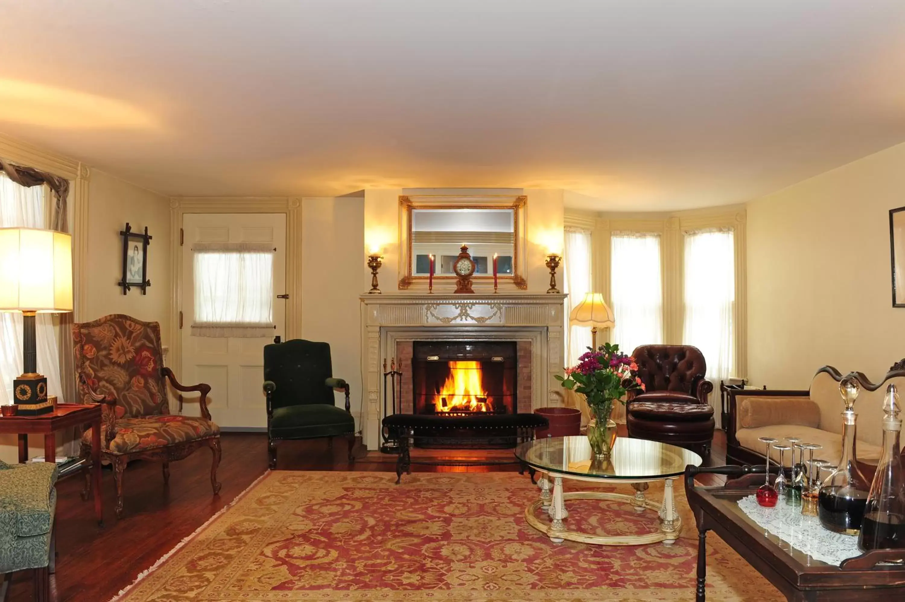 Living room, Seating Area in Wainwright Inn