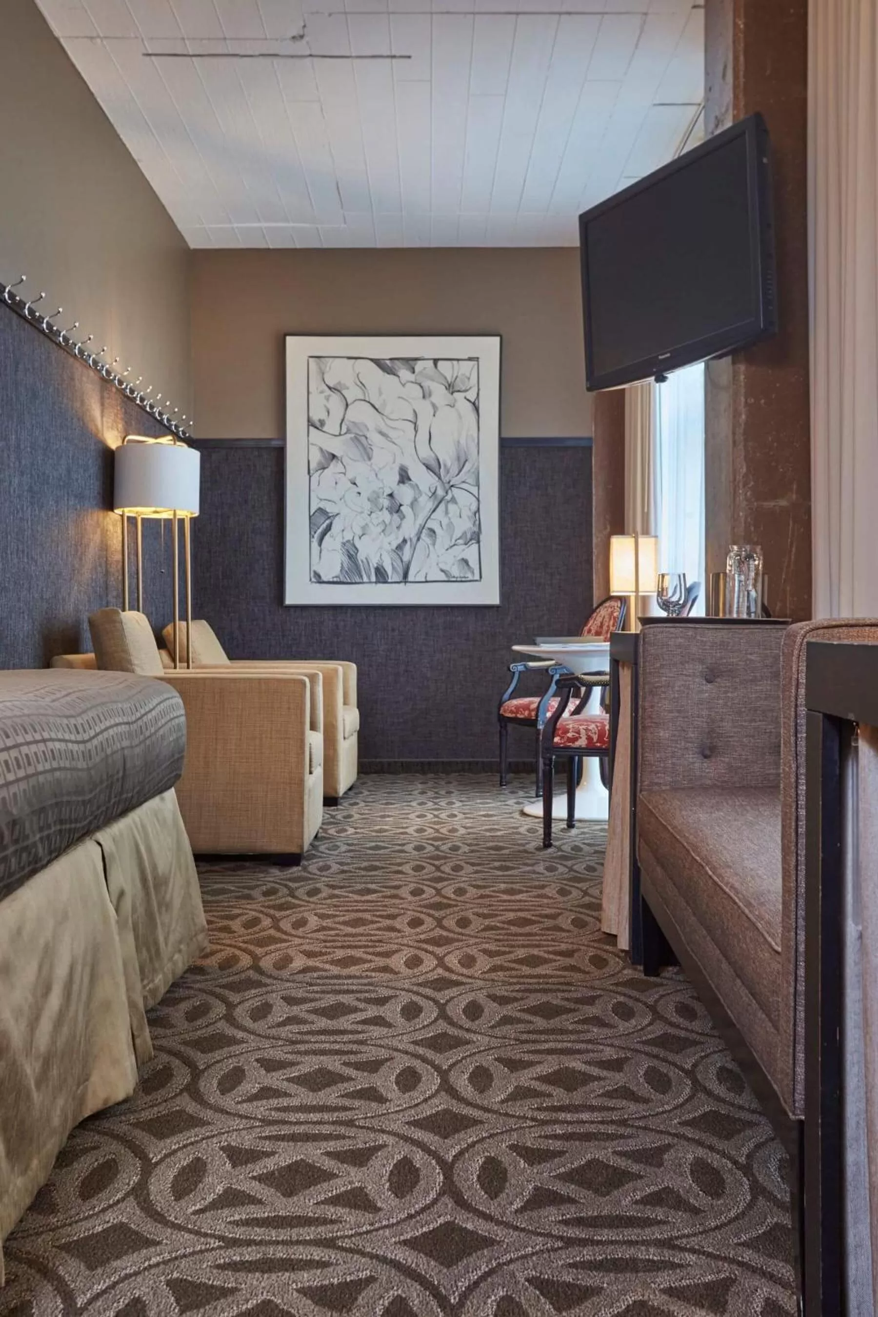 Bed in Proximity Hotel