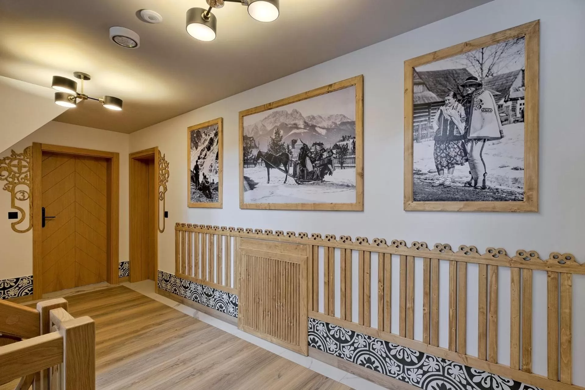 Decorative detail in Rezydencja Górska Odkryj Zakopane