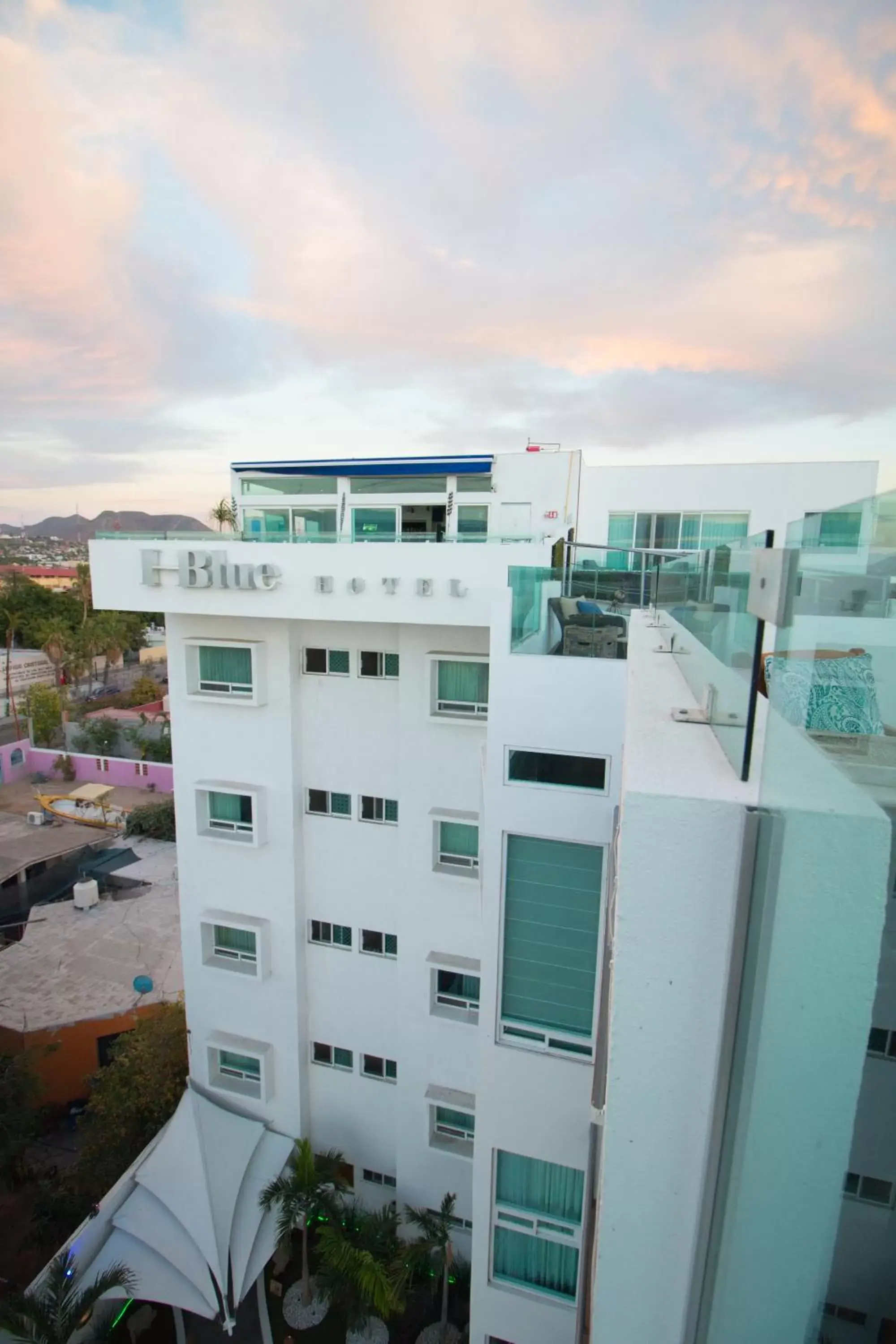 Bird's eye view, Property Building in Hotel HBlue