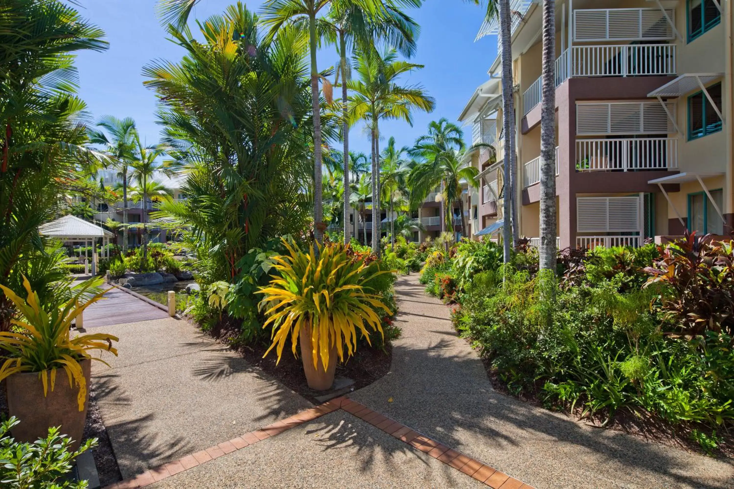 Garden, Property Building in Coral Sands Beachfront Resort