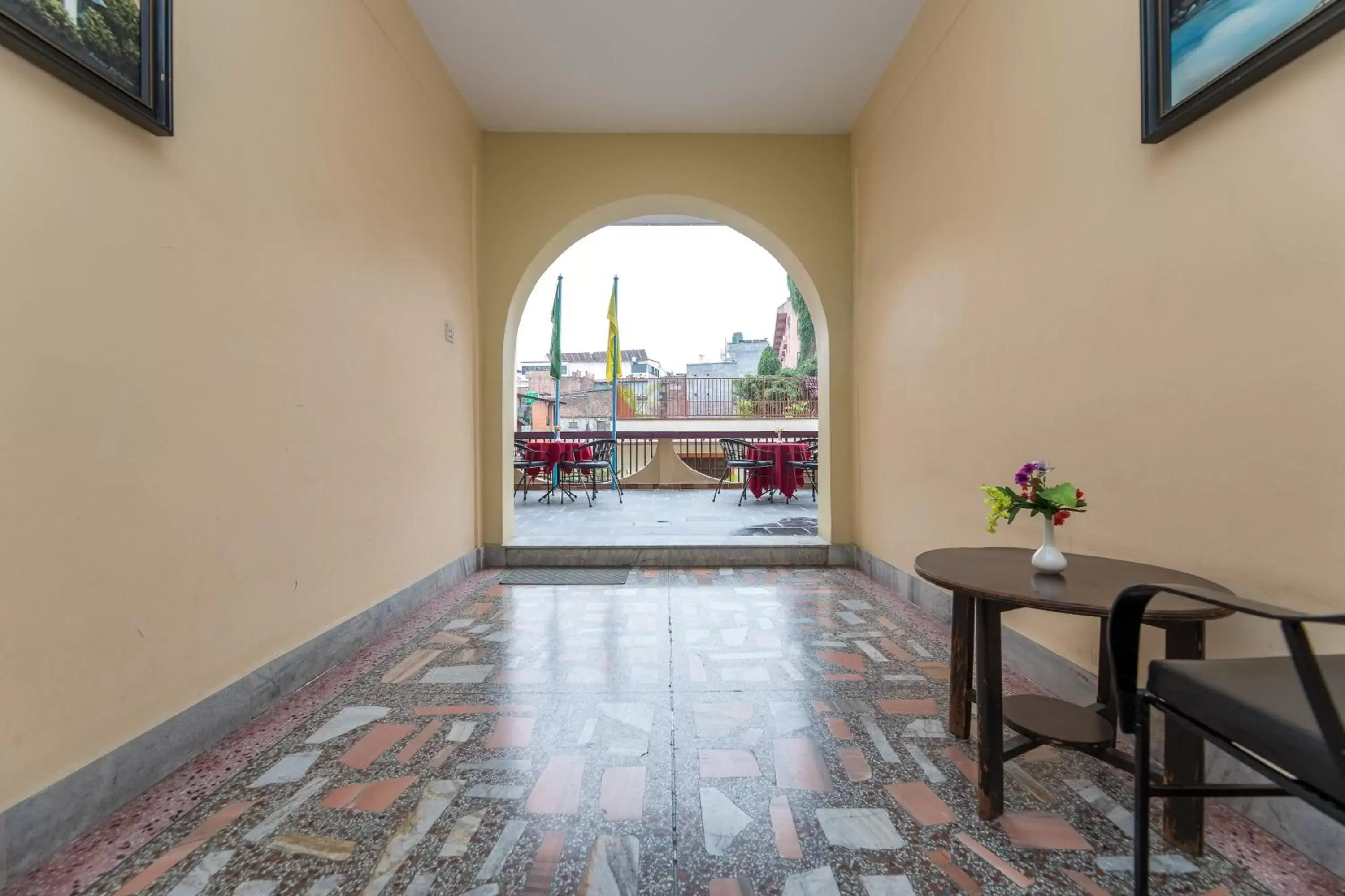 Balcony/Terrace in Hotel Thamel