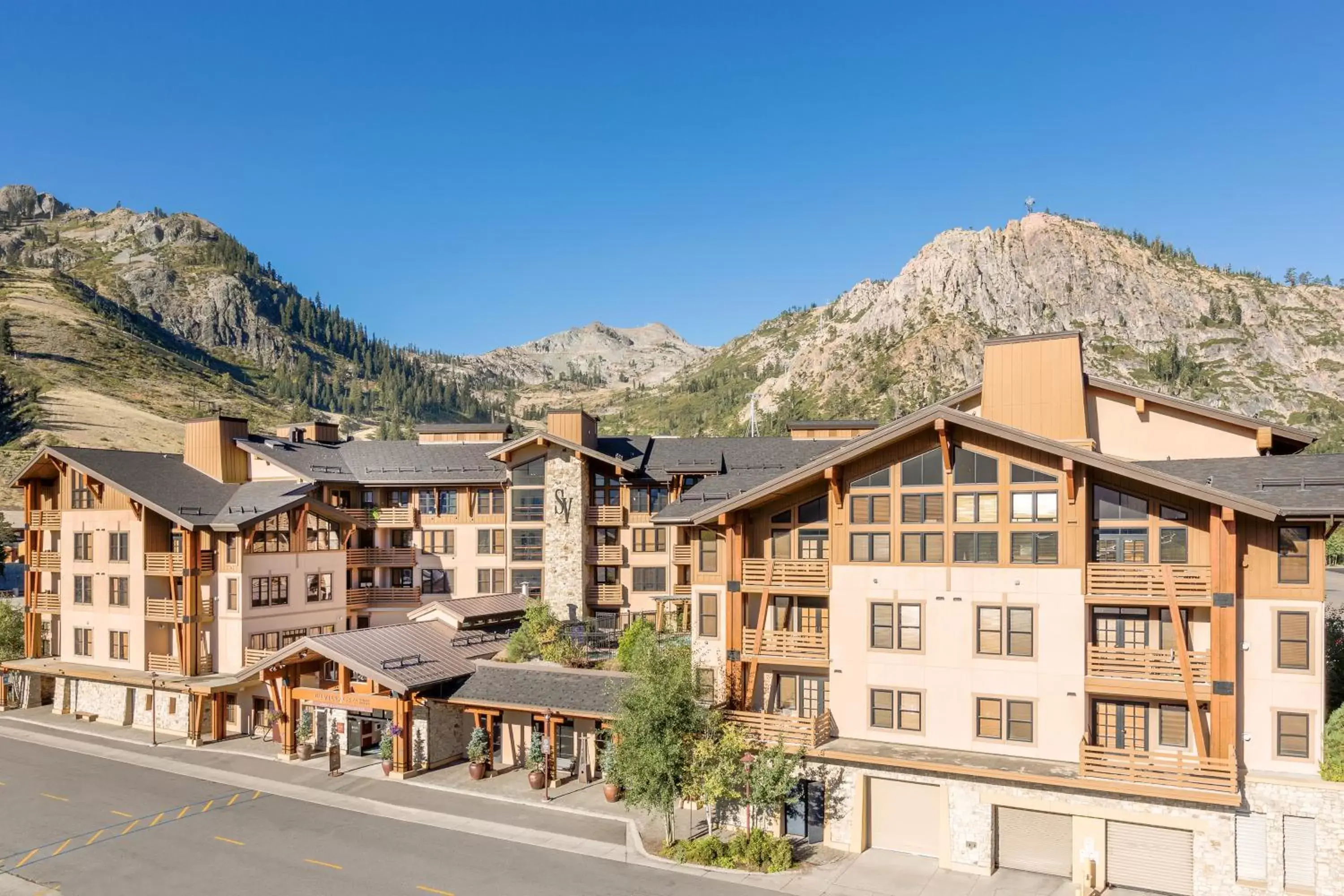 Facade/entrance in The Village at Palisades Tahoe