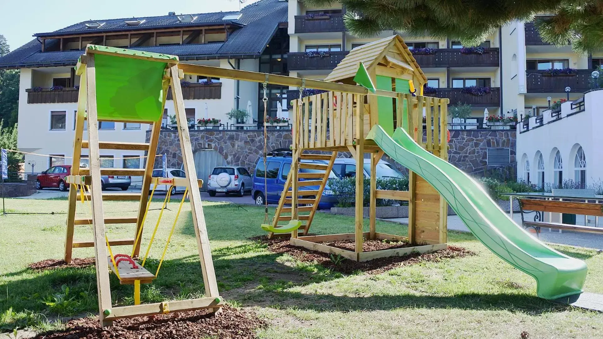 Children play ground, Children's Play Area in Activehotel Diana