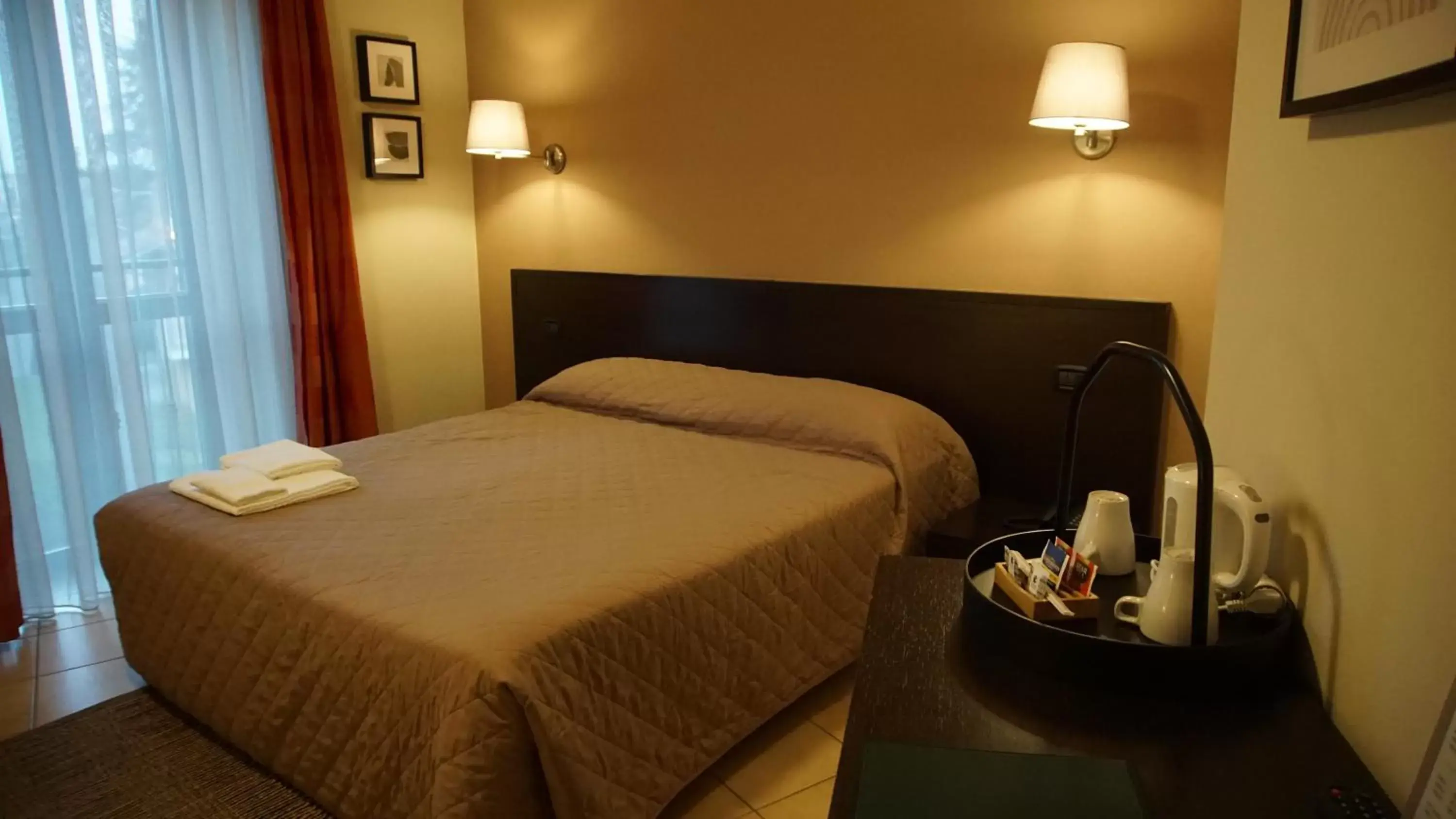 Bed in HOTEL DEL CORSO