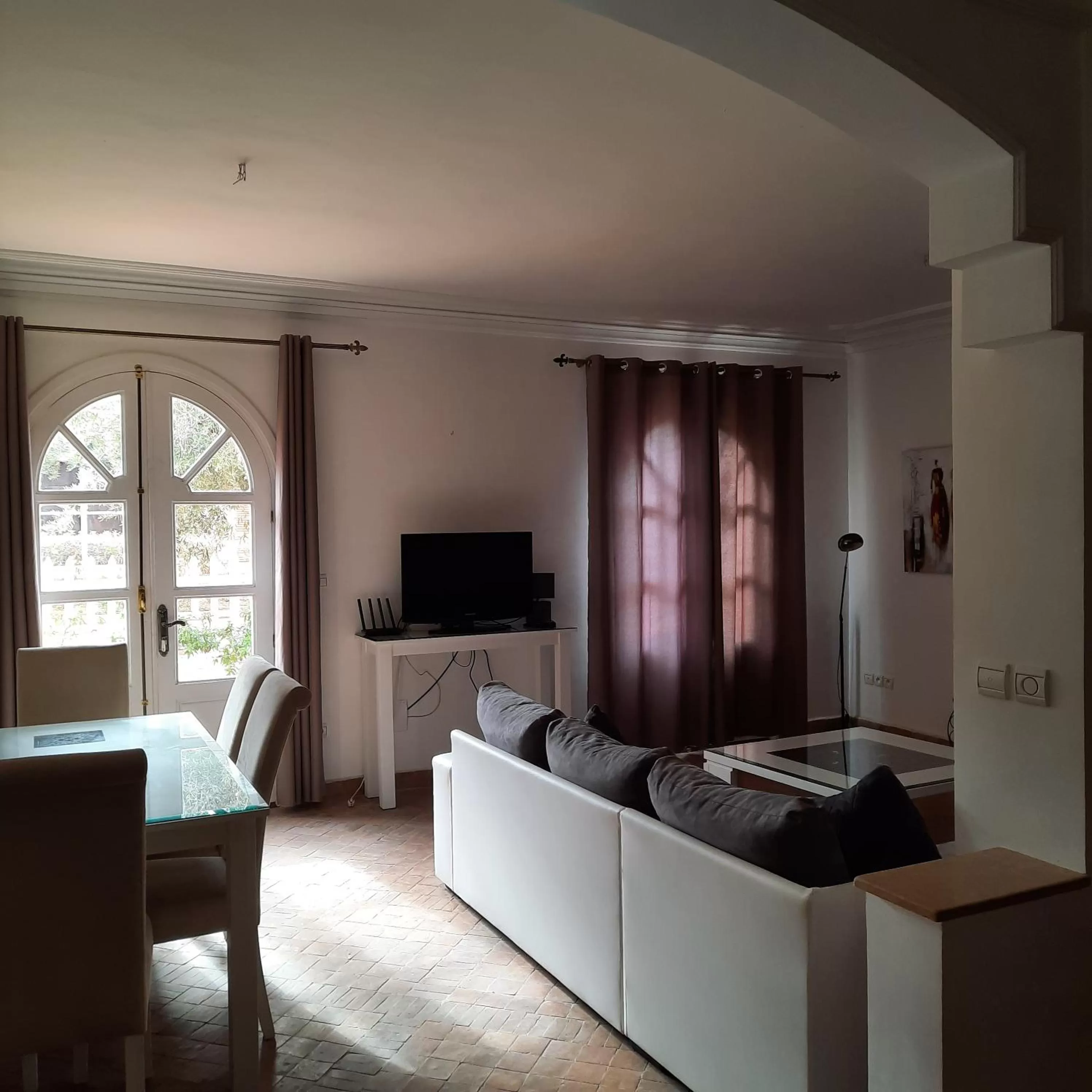 Living room, Seating Area in Résidence Habiba