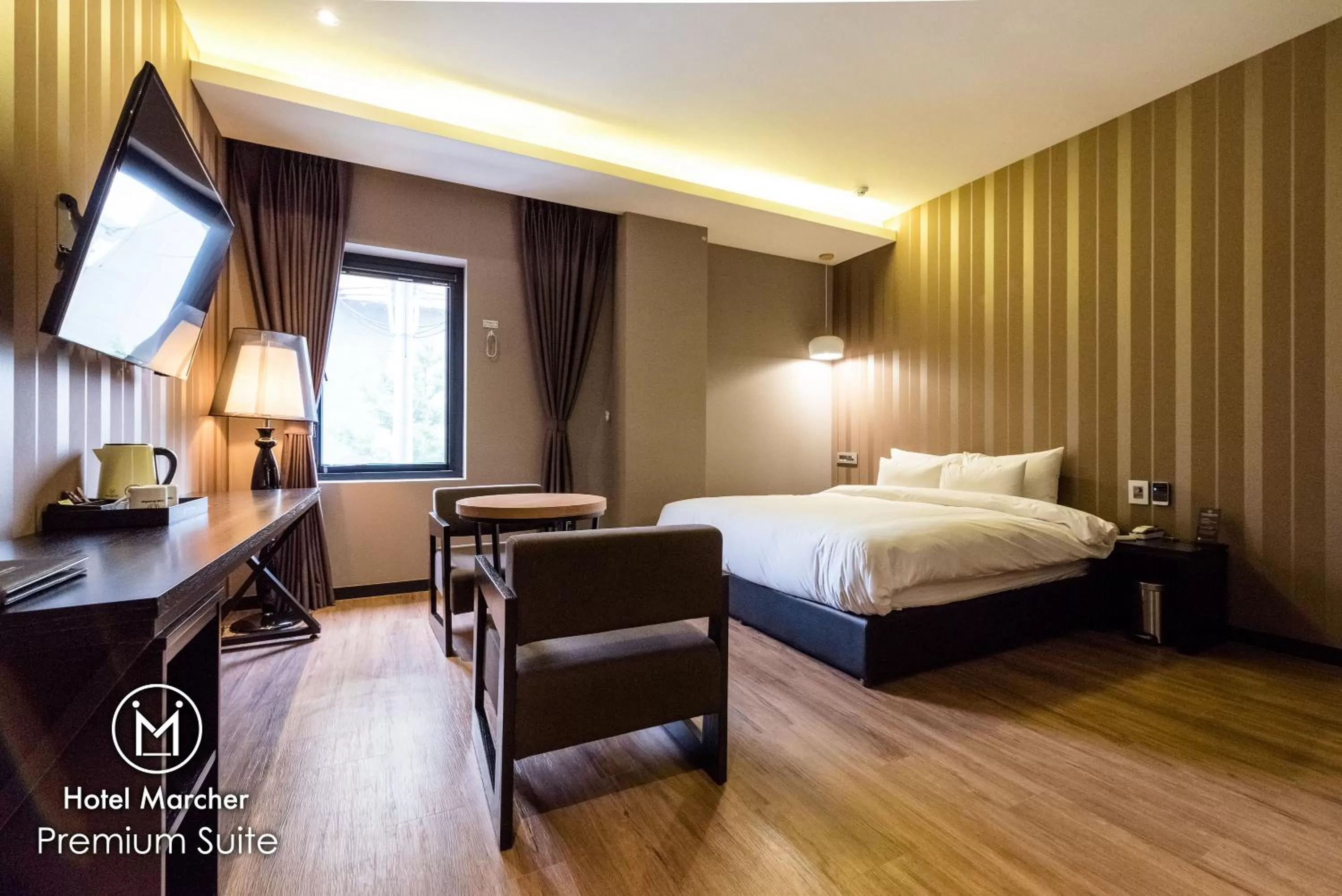 Bedroom, Bed in Hotel Marcher