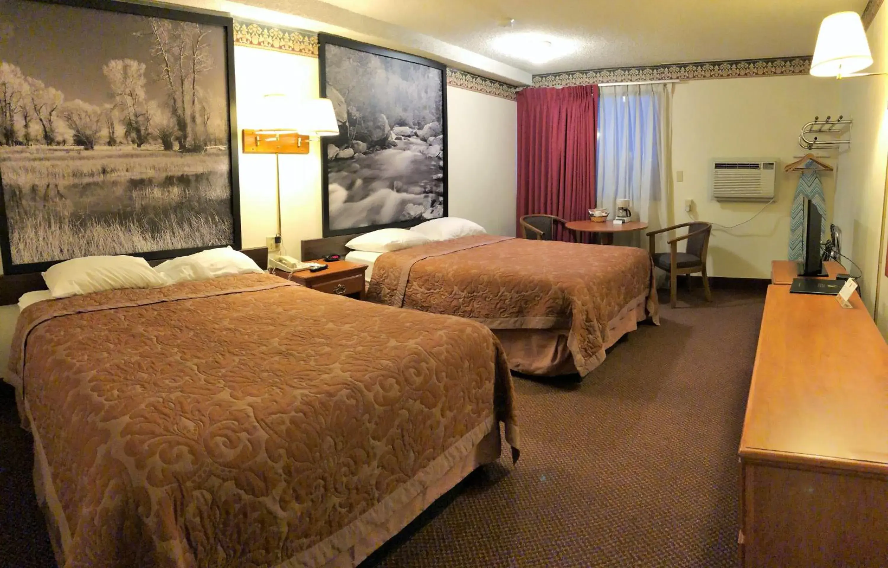 Bed in Super 8 by Wyndham Laramie