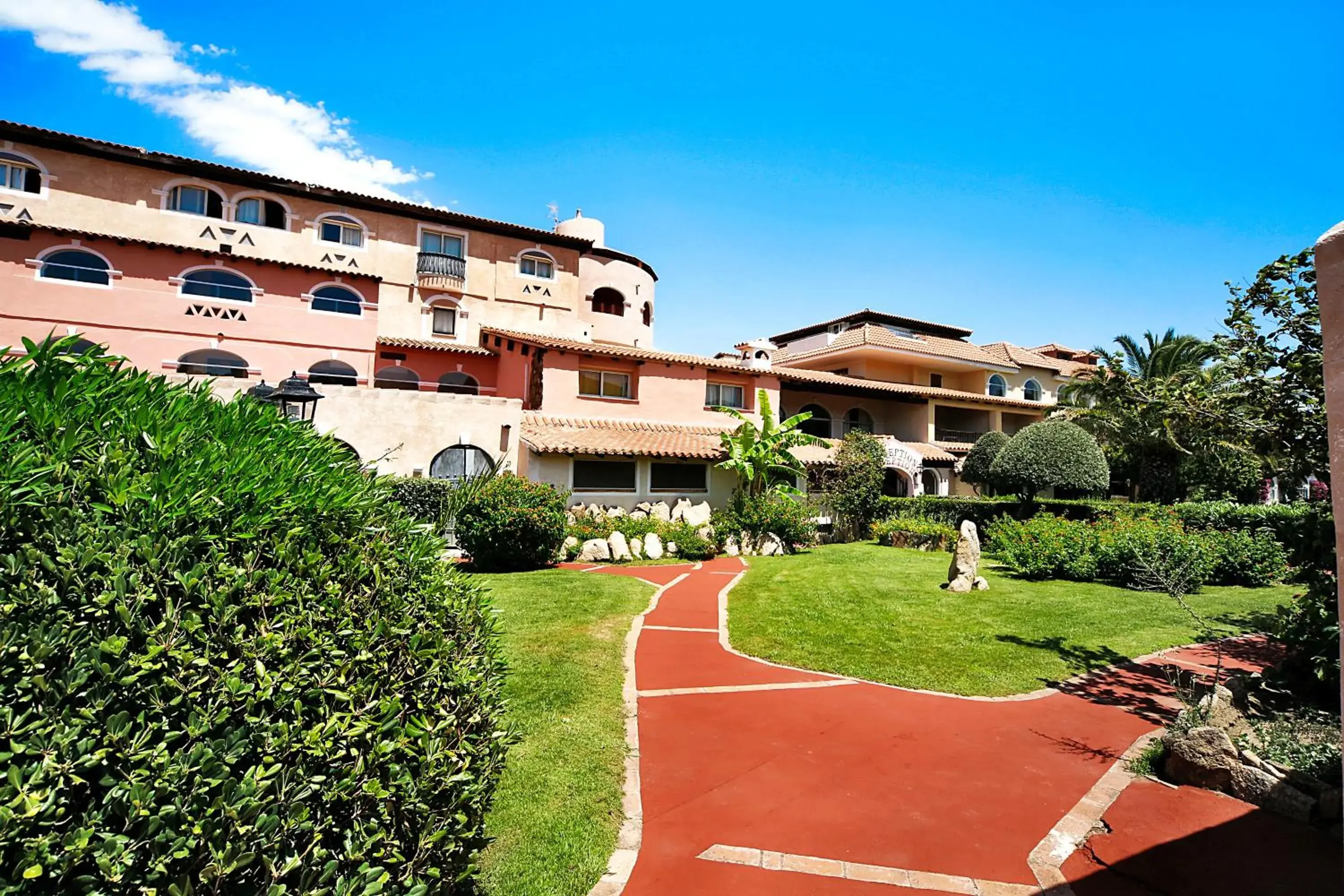 Property building in Colonna Beach Hotel Marinella Property building in Colonna Beach Hotel Marinella