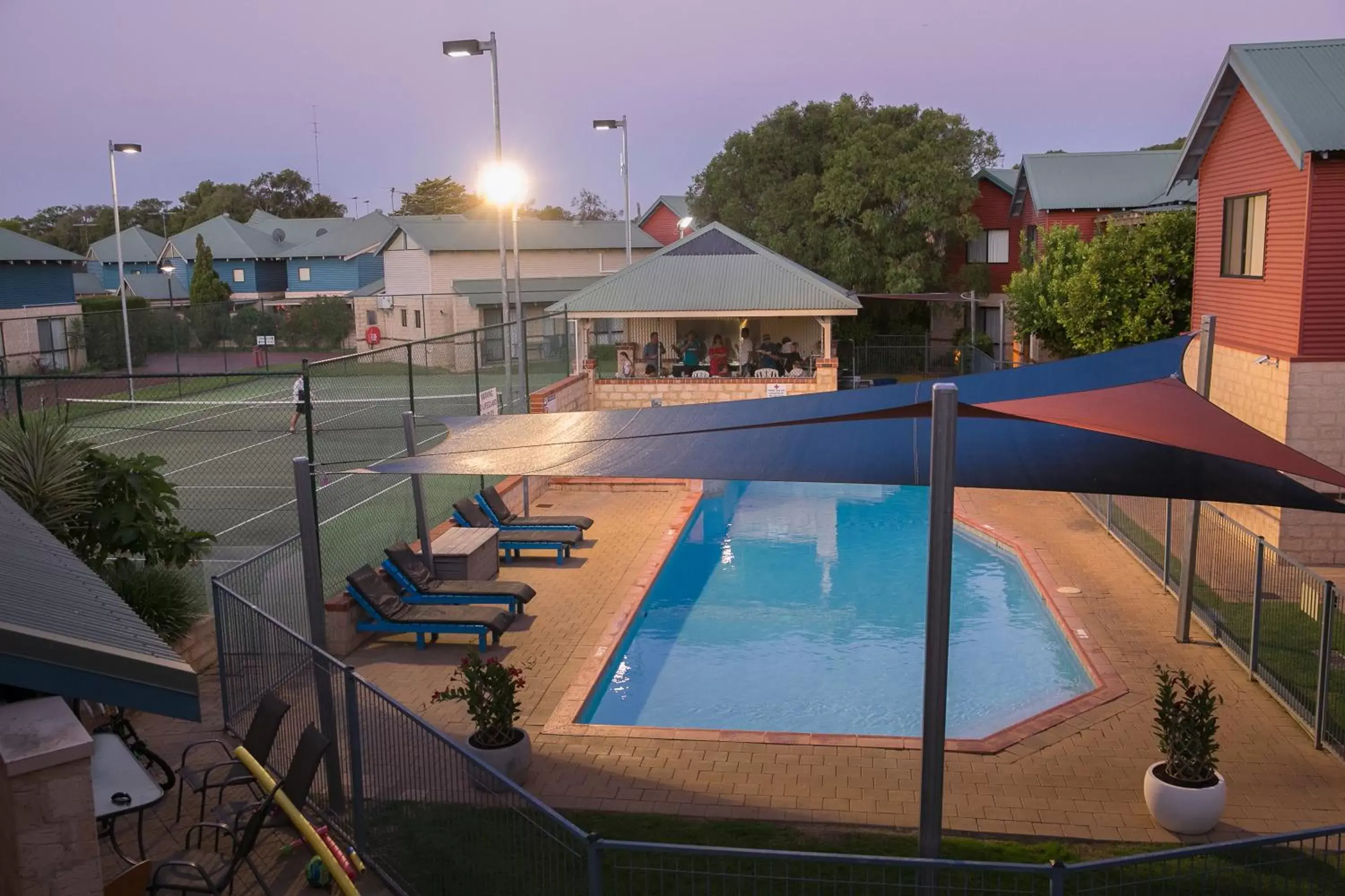 Swimming pool in Amalfi Resort Busselton's Best Kept Secret Swimming pool in Amalfi Resort Busselton's Best Kept Secret