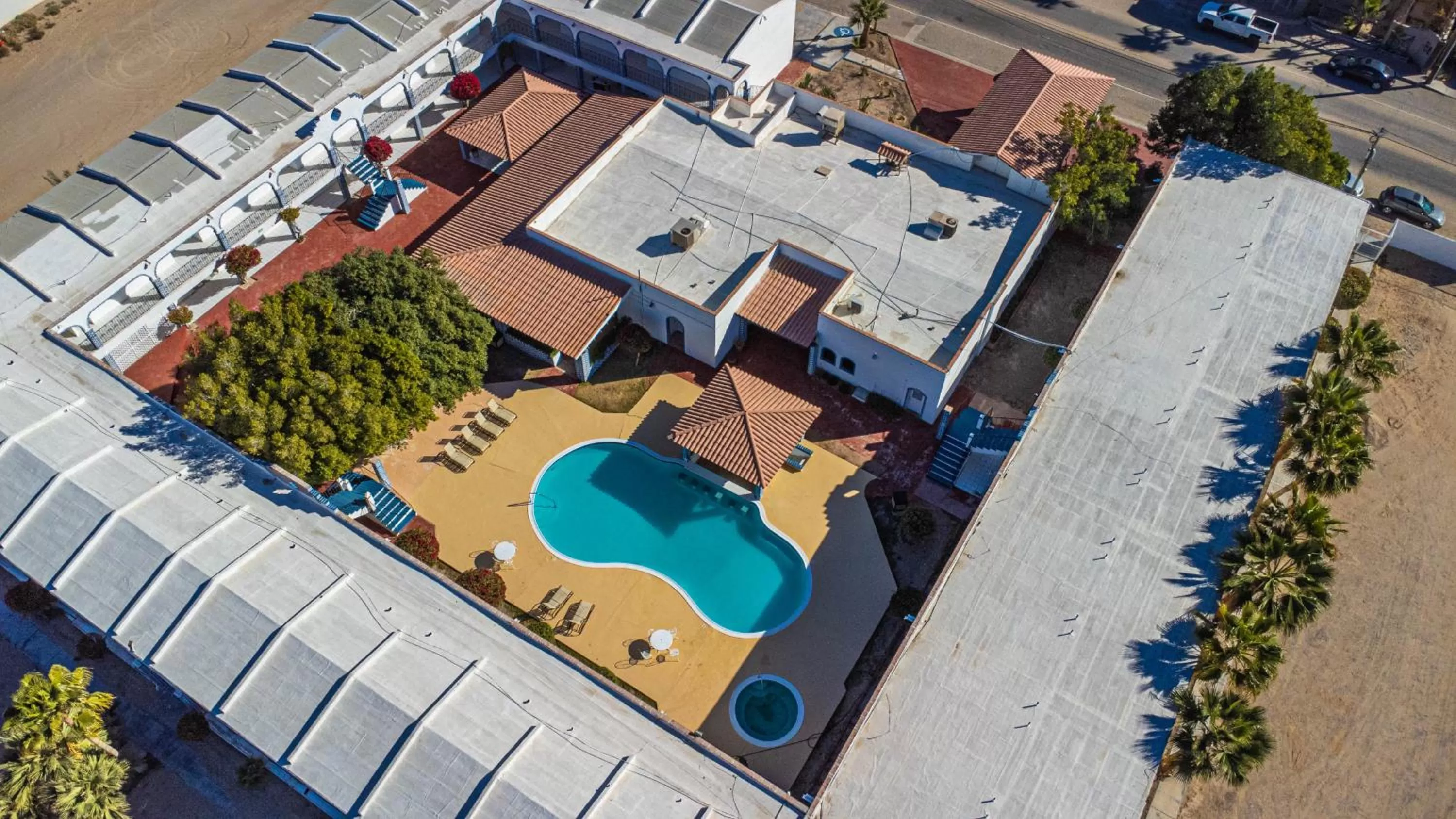 Property building, Bird's-eye View in Playa Inn Rocky Point