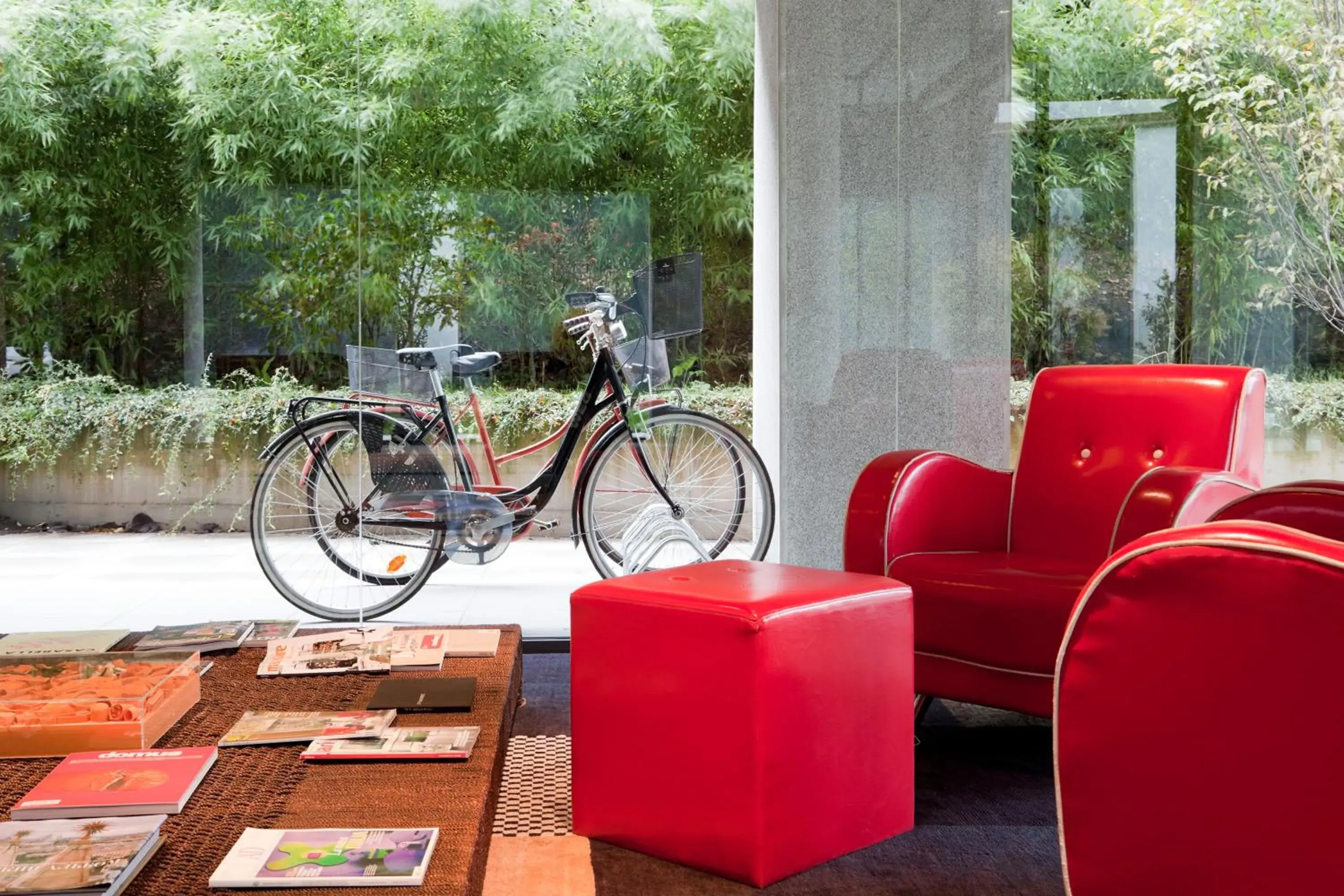 Seating area in Zambala Luxury Residence