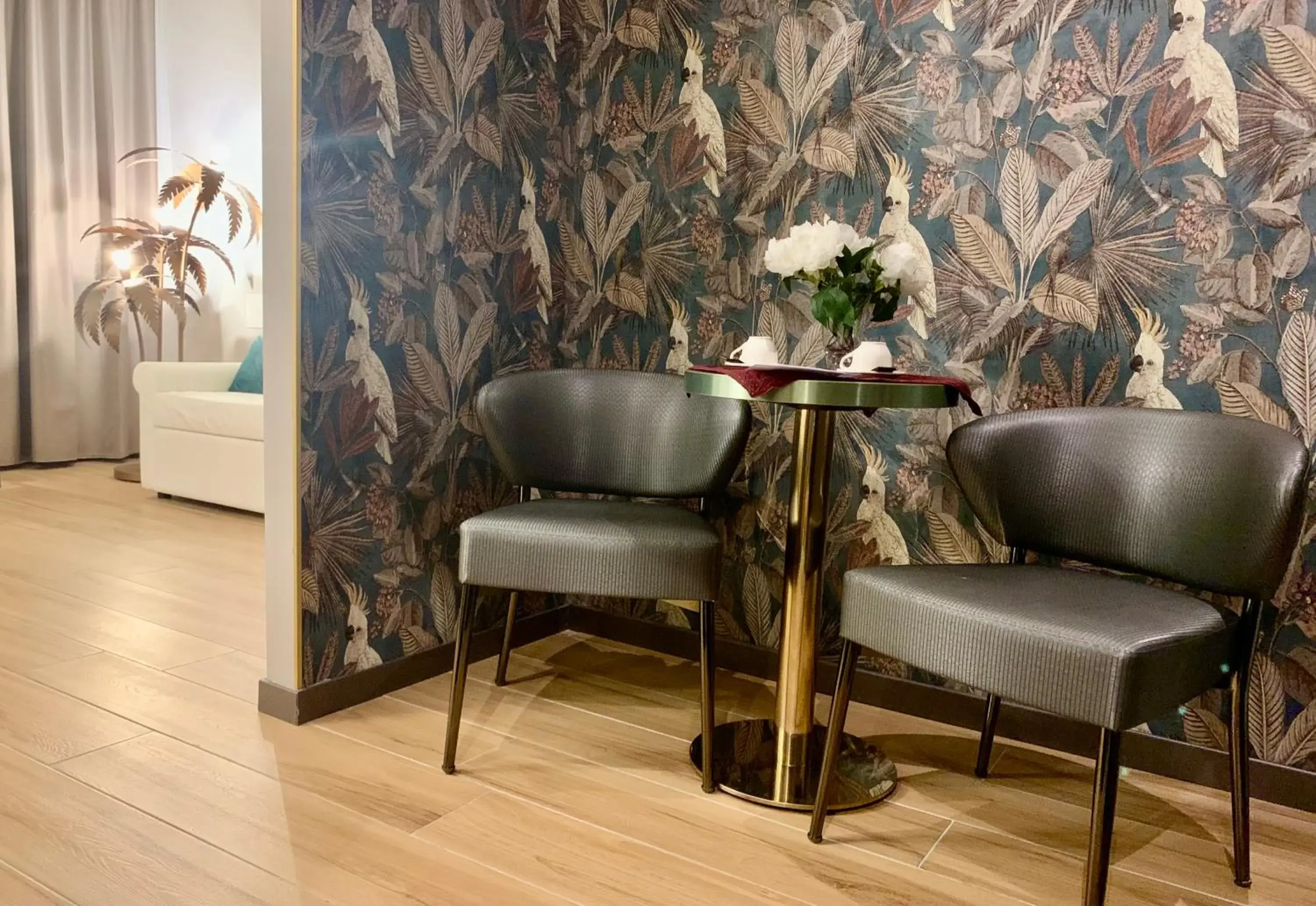 Decorative detail, Seating Area in INTO the heart of MILAN Aparthotel