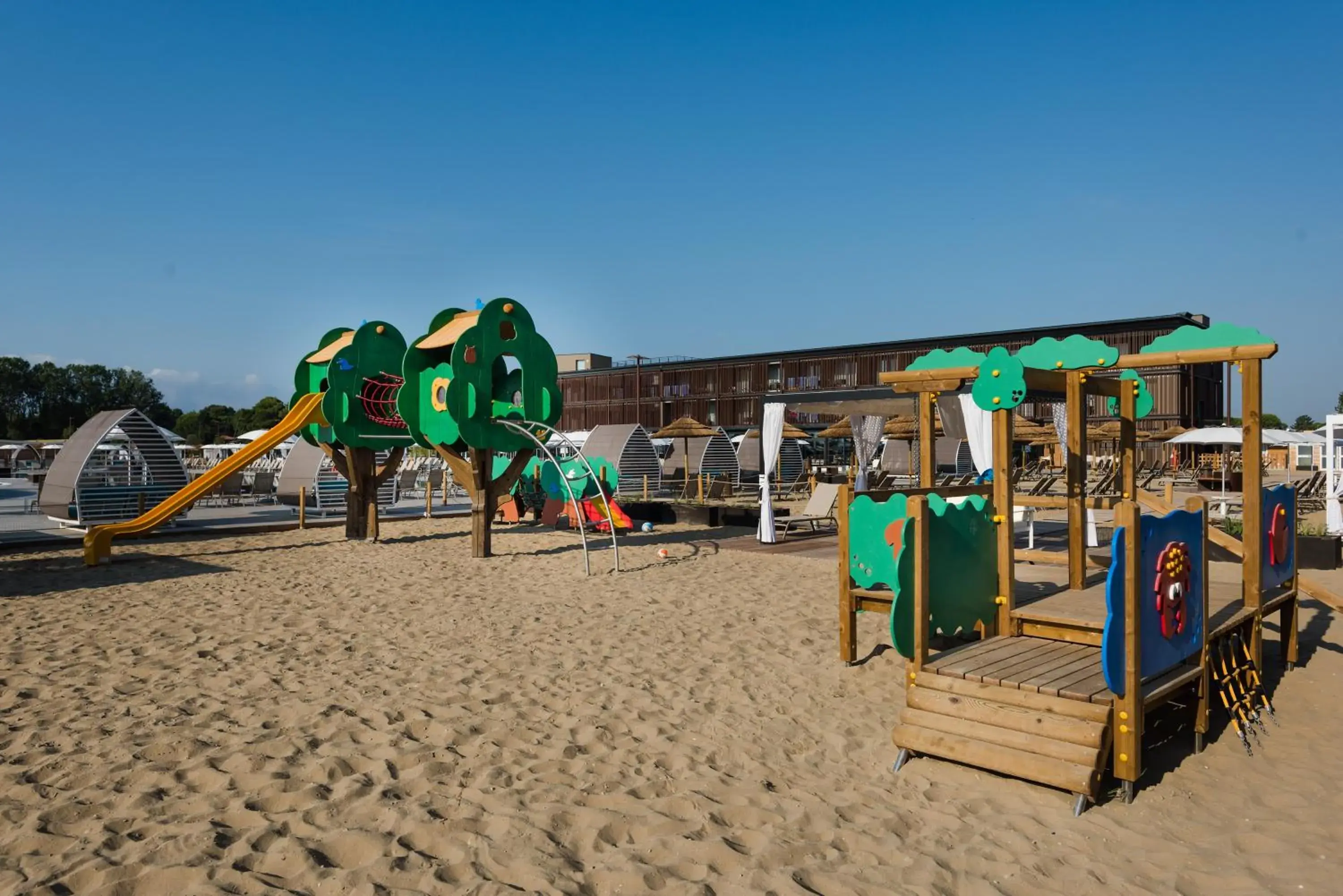 Children play ground, Beach in Lino delle Fate Eco Resort