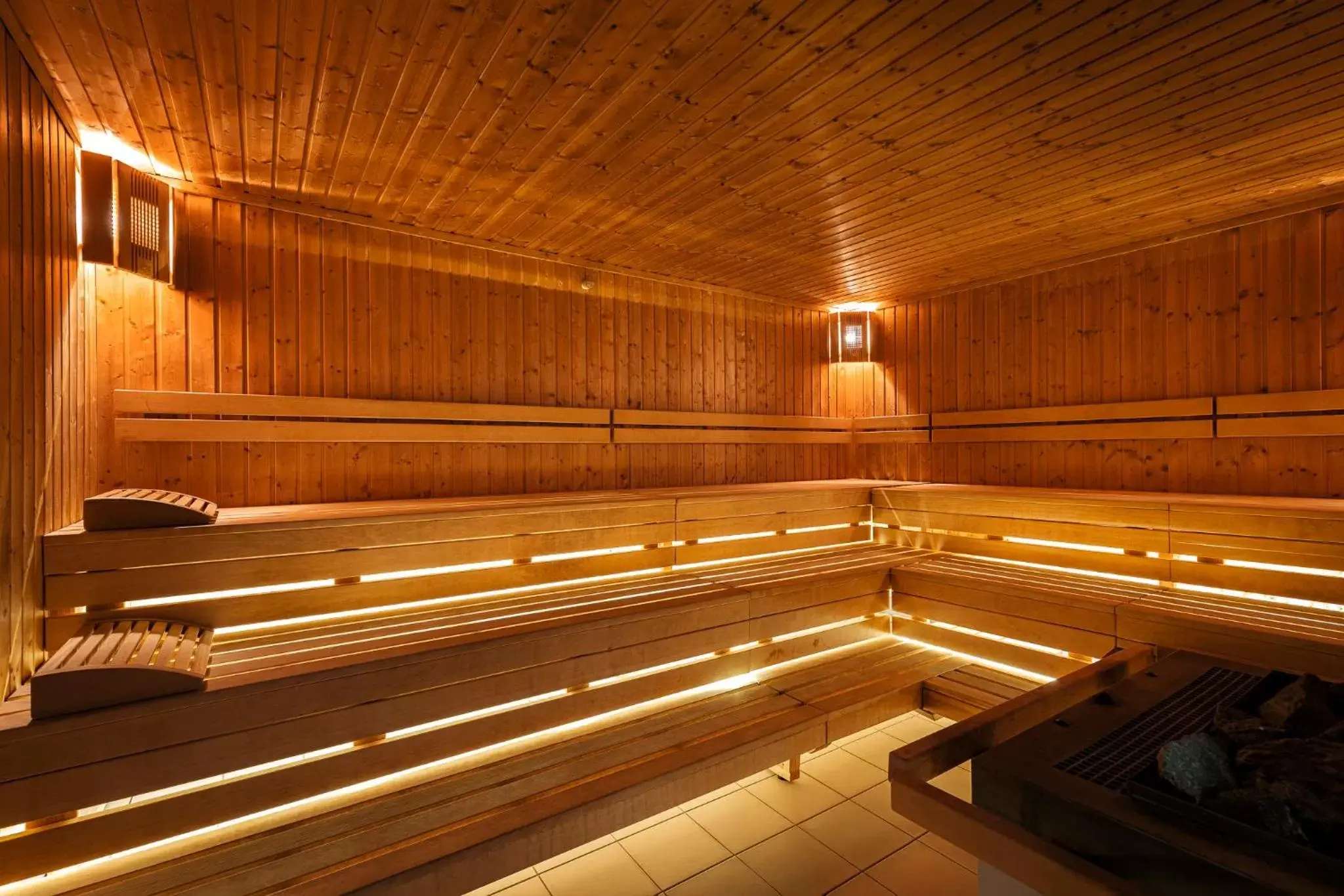 Sauna in Interferie Aquapark Sport Hotel Malachit