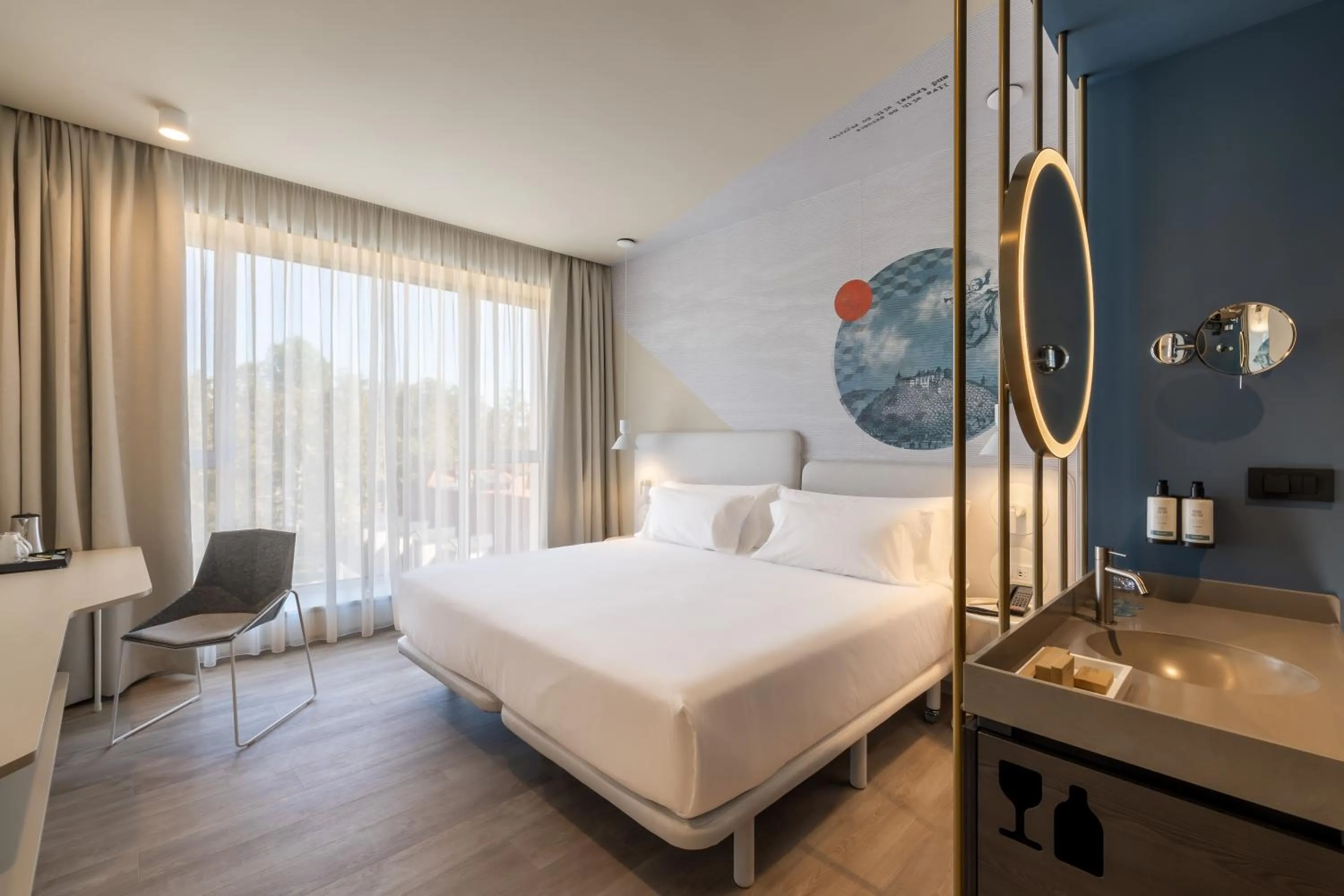 Bedroom, Bed in Occidental Ljubljana