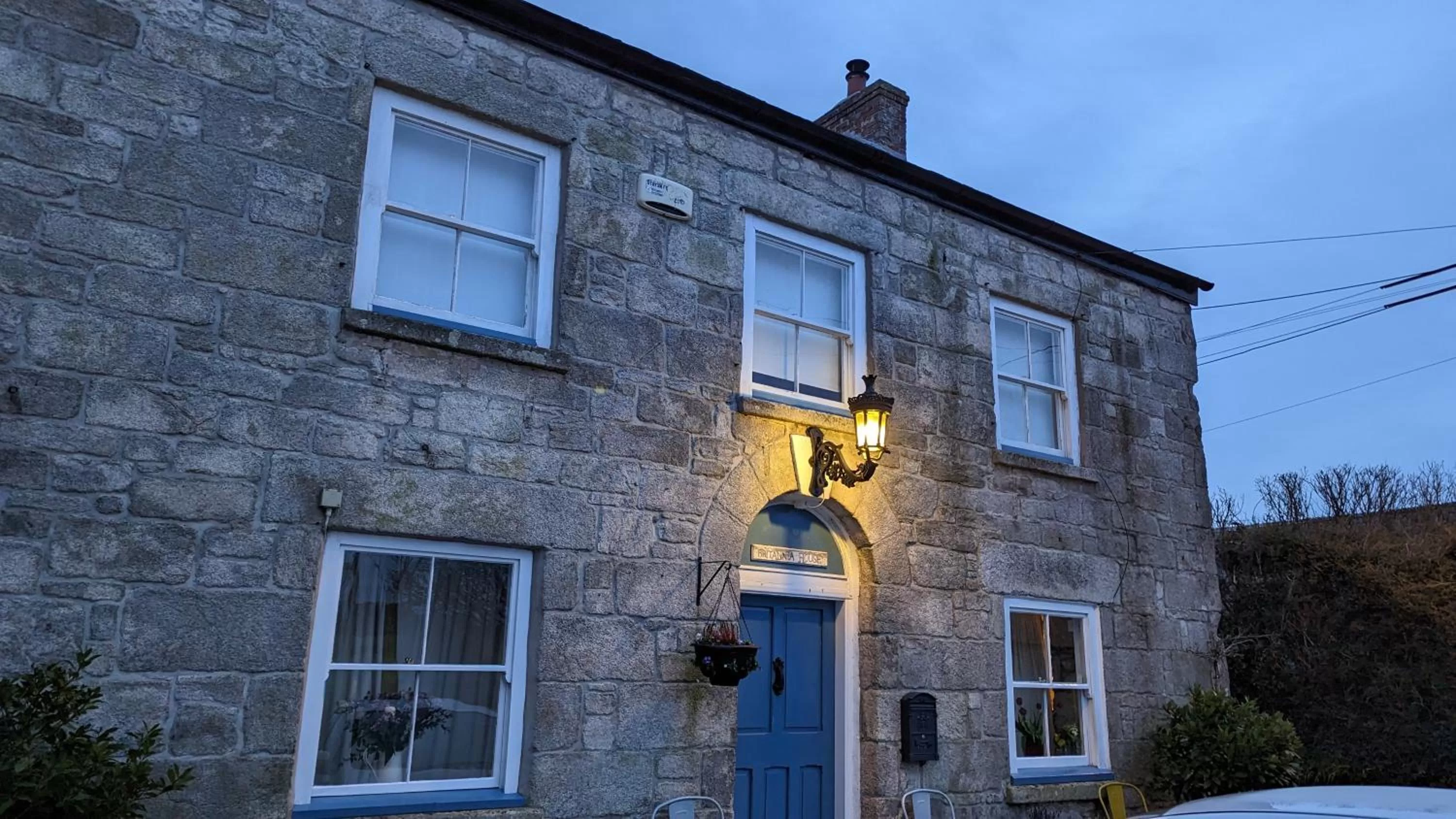 Property Building in Britannia House Vintage B&B Cornwall