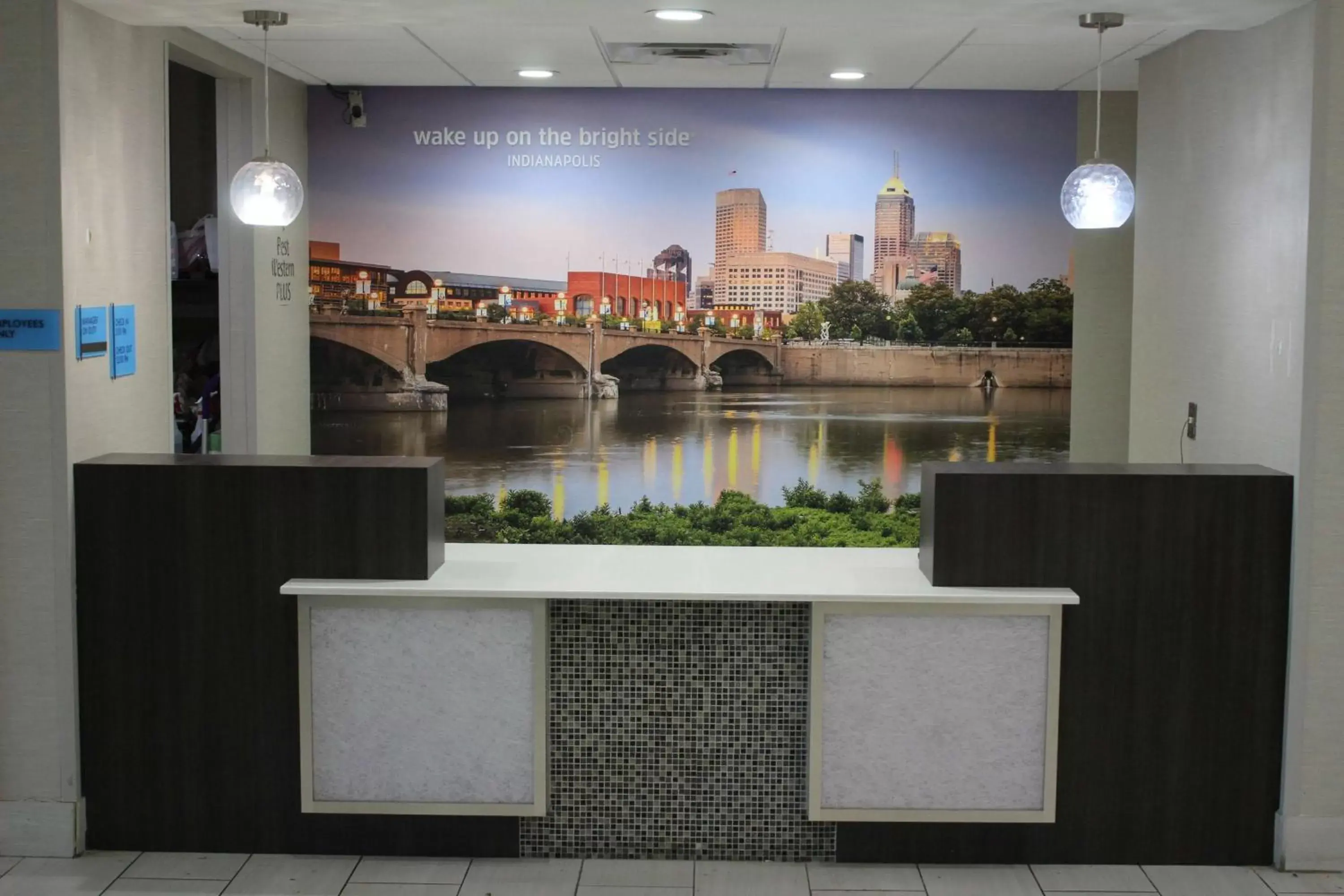 Lobby or reception in La Quinta Inn & Suites by Wyndham Indianapolis Downtown
