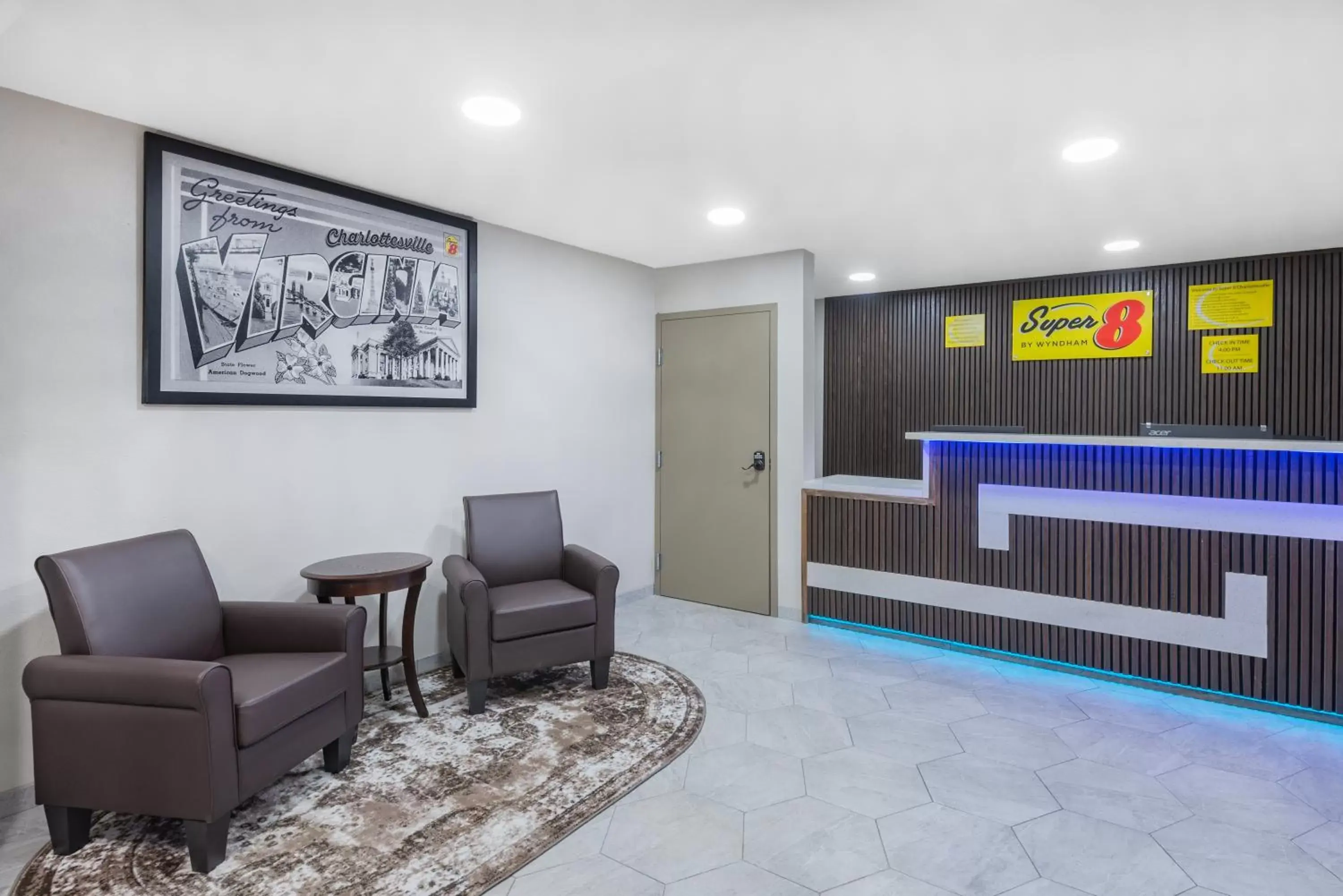 Lobby or reception, Lobby/Reception in Super 8 by Wyndham Charlottesville