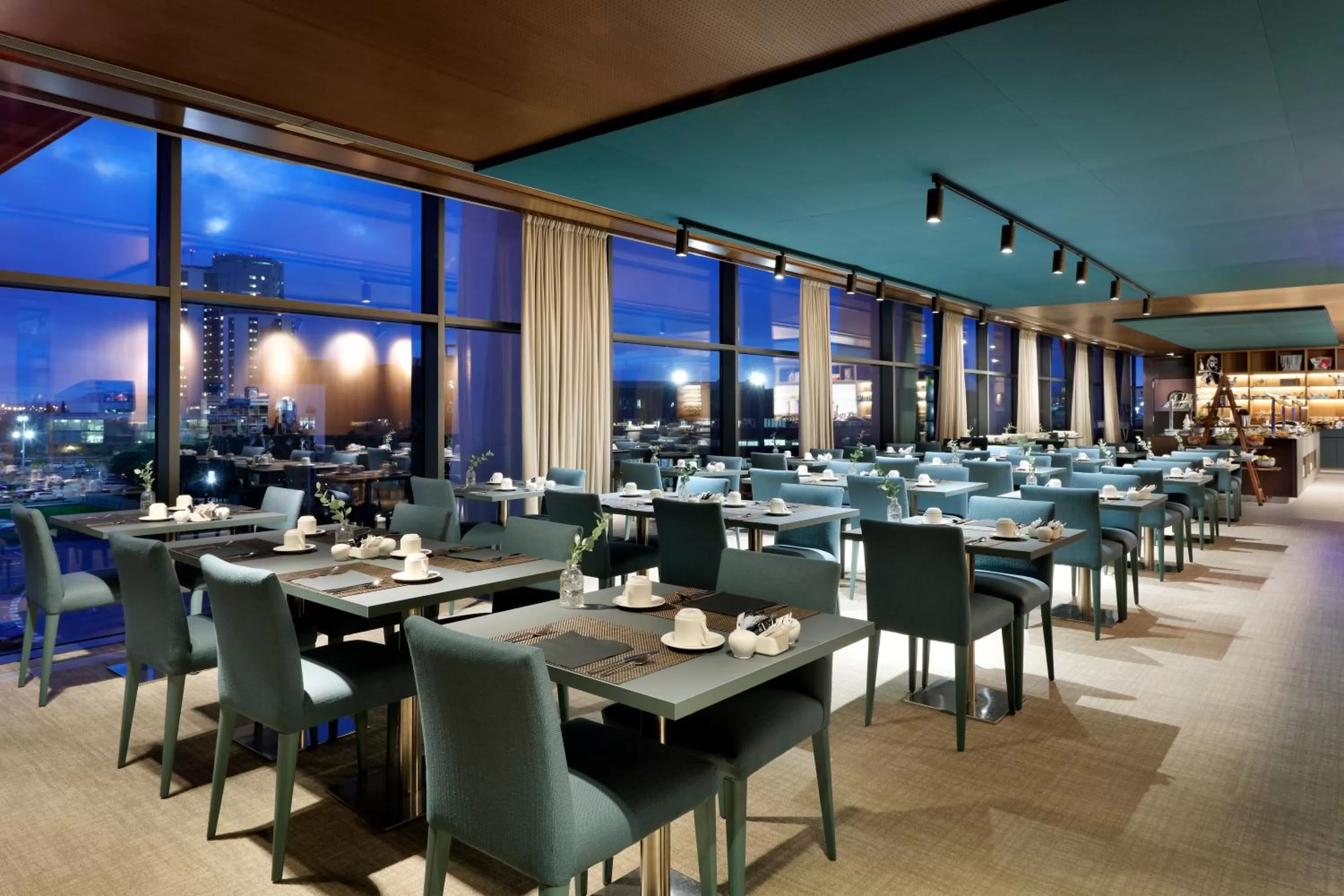 Breakfast in Hyatt Regency Barcelona Tower