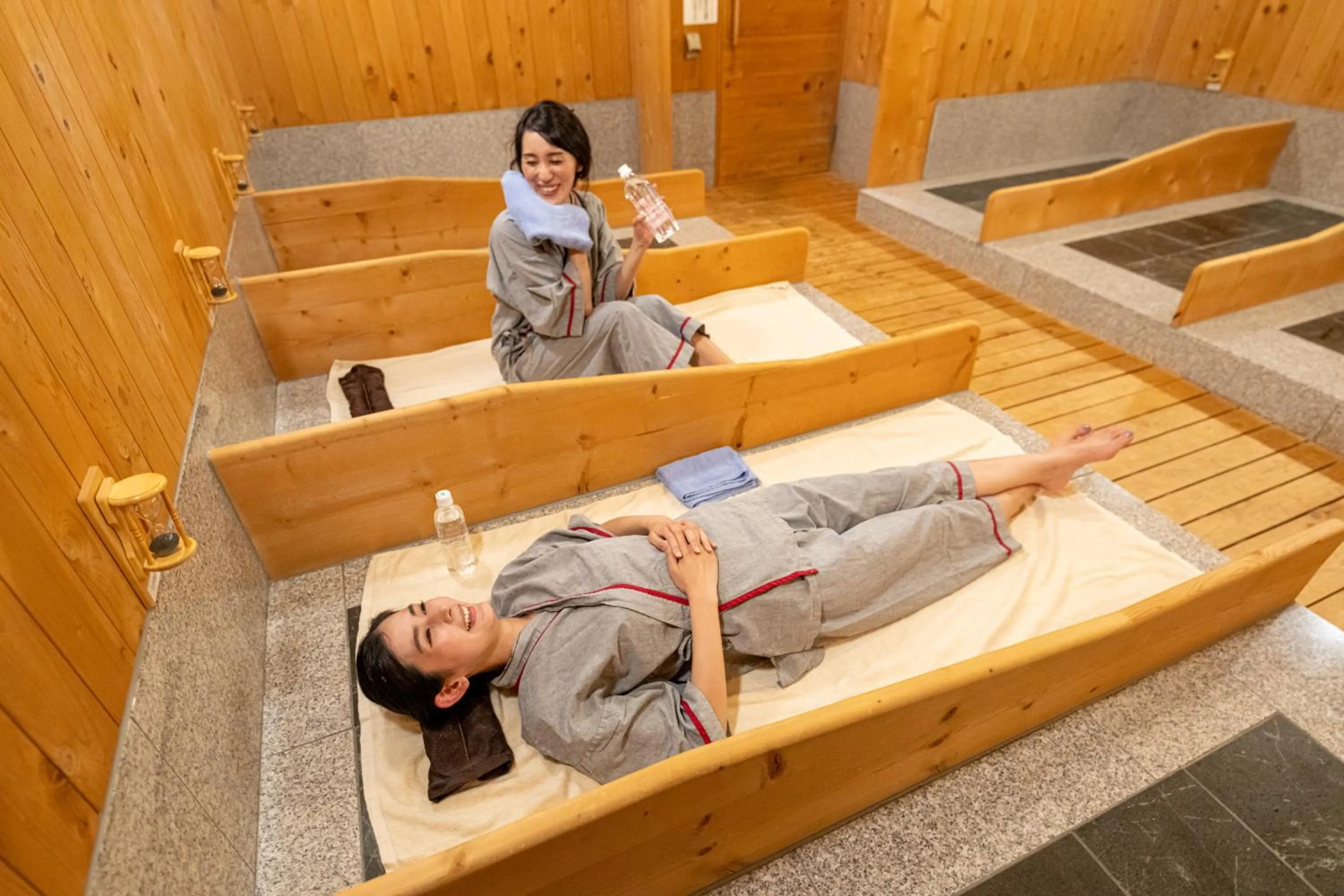 Sauna in Kirishima Kokusai Hotel