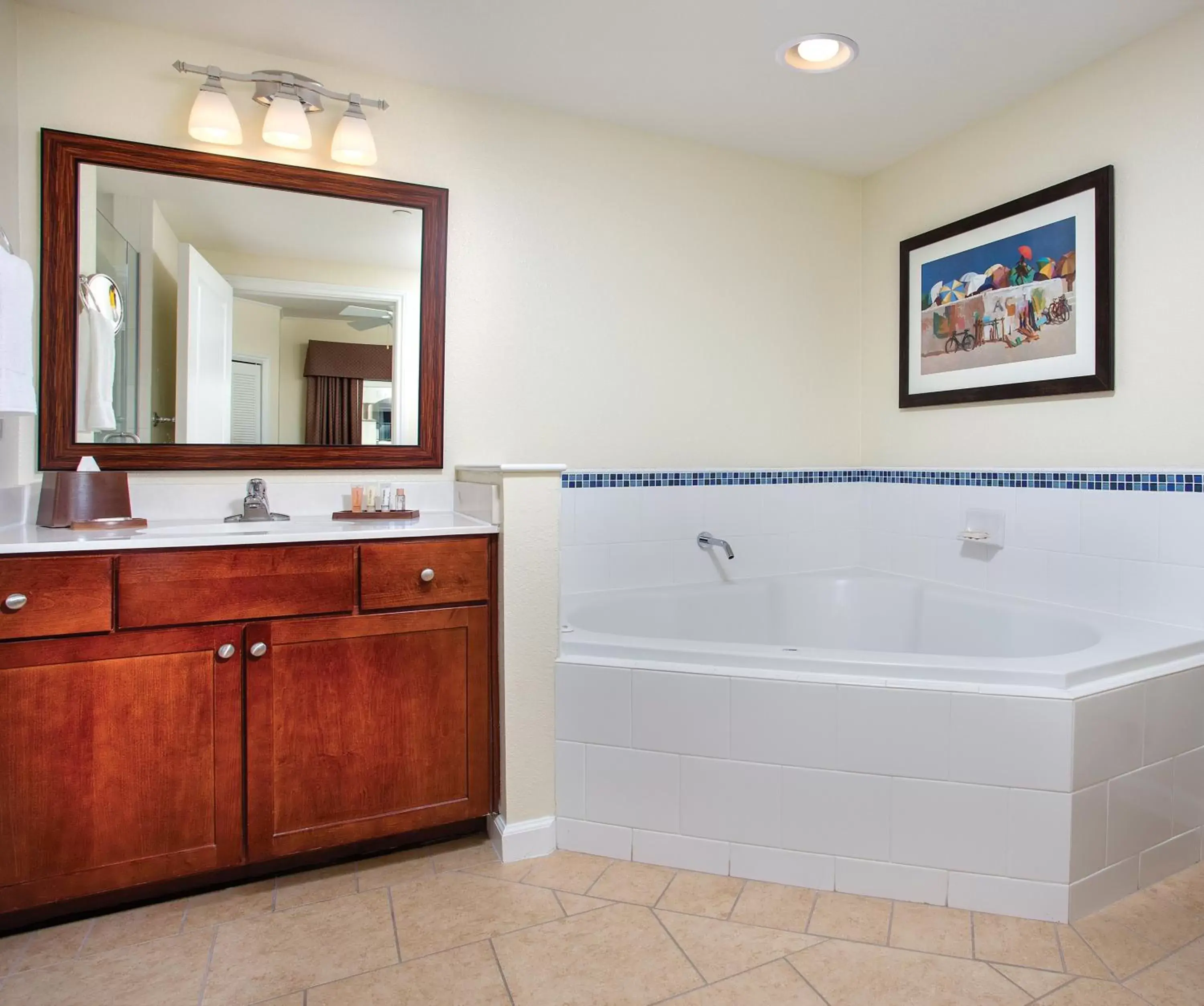 Bathroom in Club Wyndham Oceanside Pier Resort