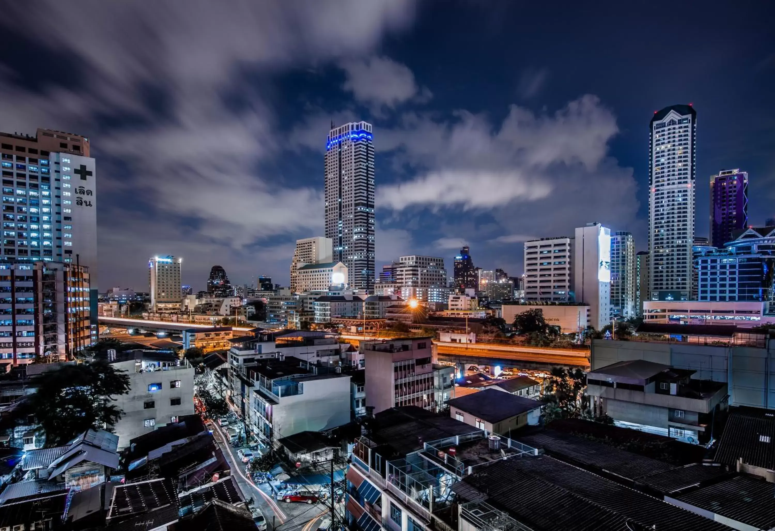 Night in The Grand Sathorn