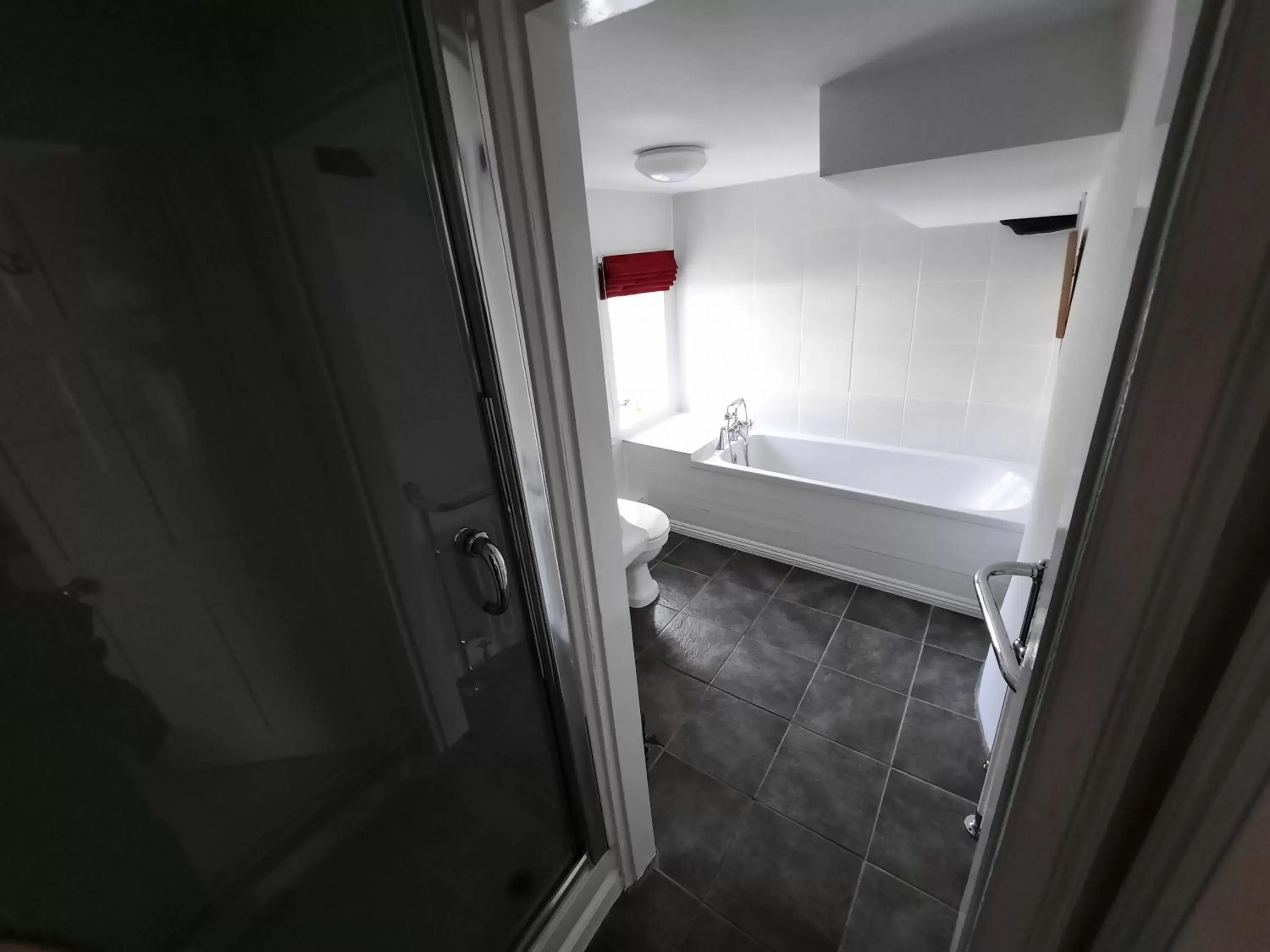 Shower, Bathroom in The White Cottage