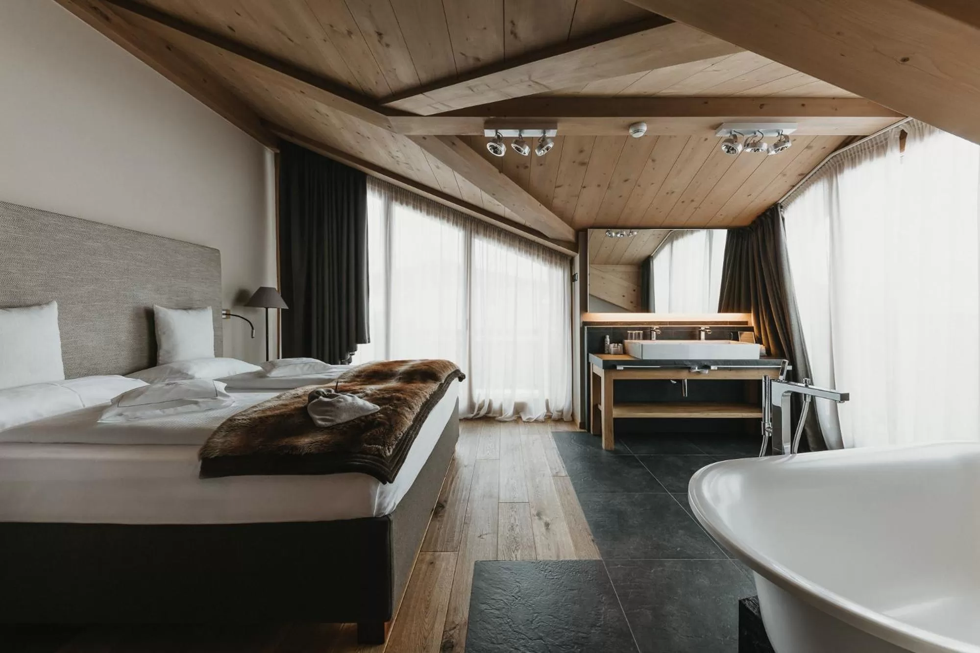 Photo of the whole room, Bed in Eco & Wellness Boutique Hotel Sonne