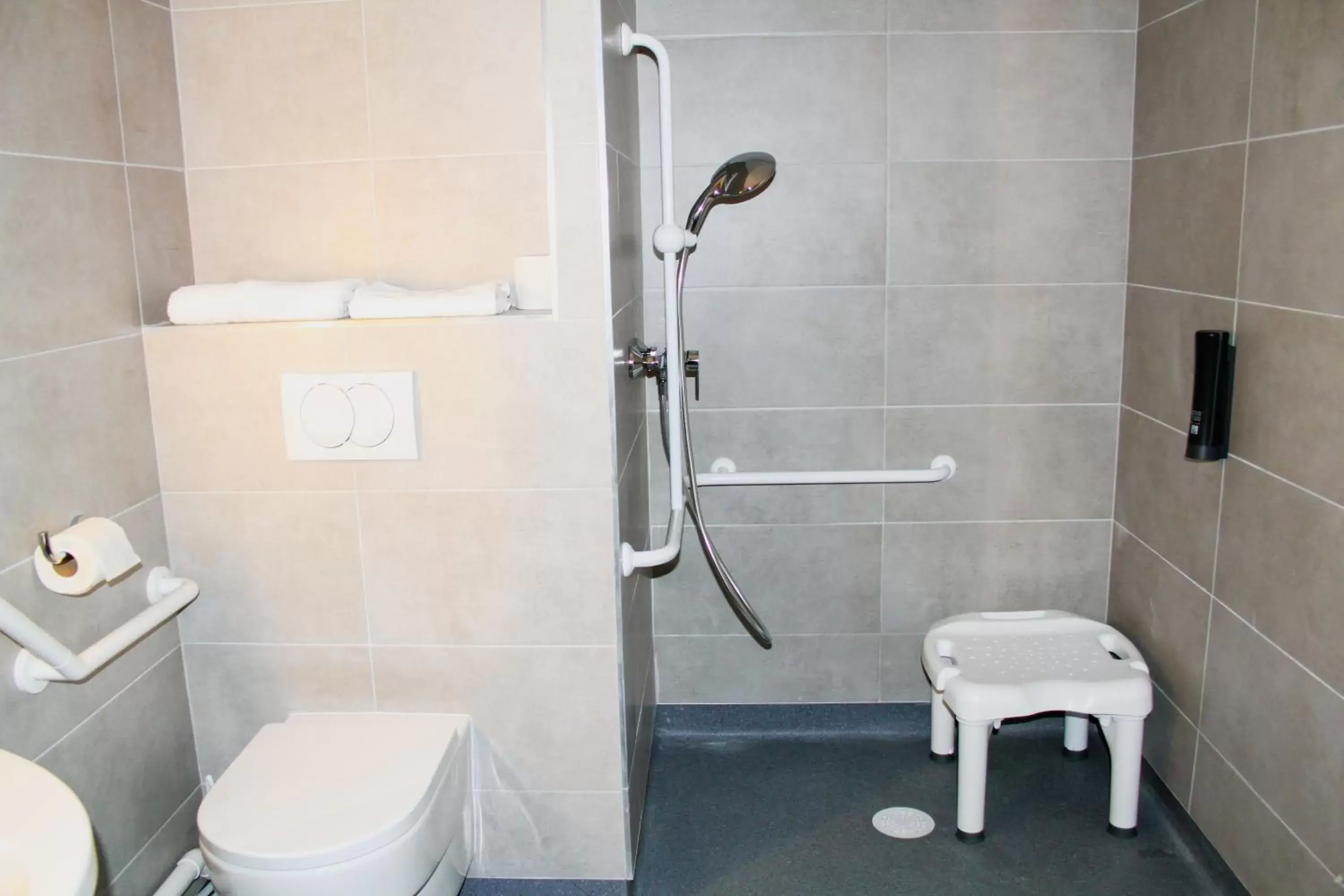 Shower, Bathroom in B&B HOTEL Aix-les-Bains