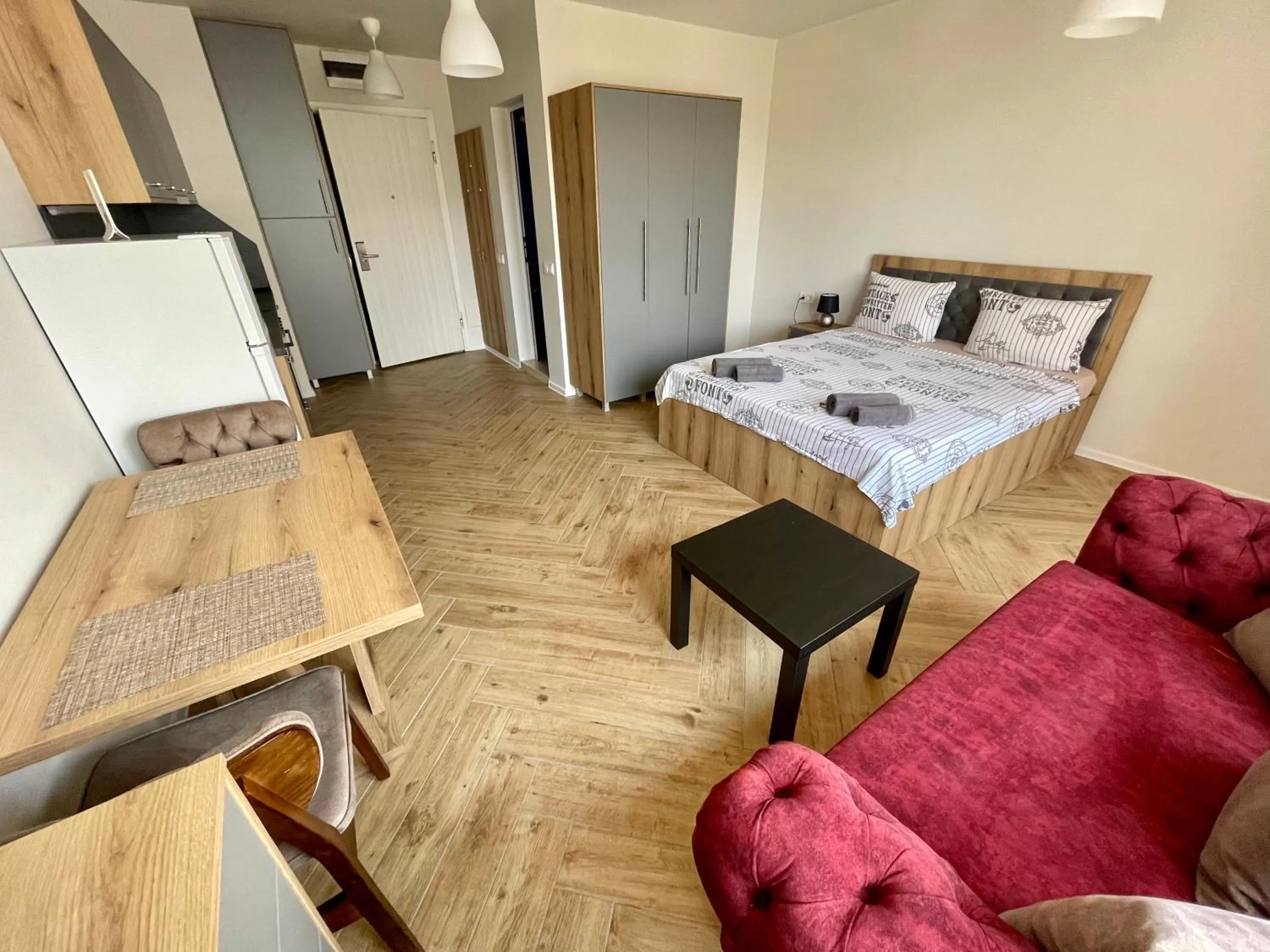 Bed in WOW Apartments