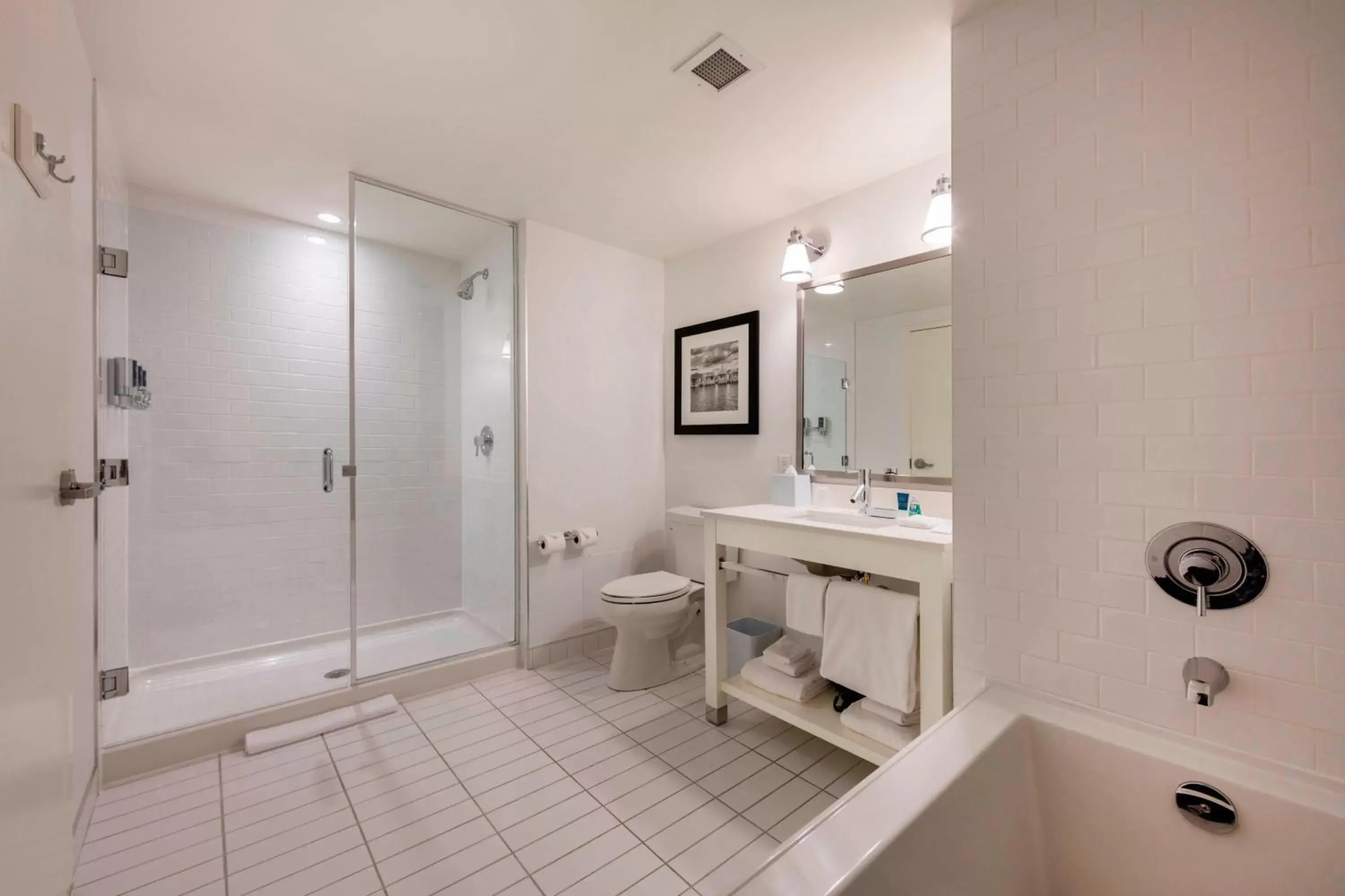 Bathroom in Four Points by Sheraton Kelowna Airport