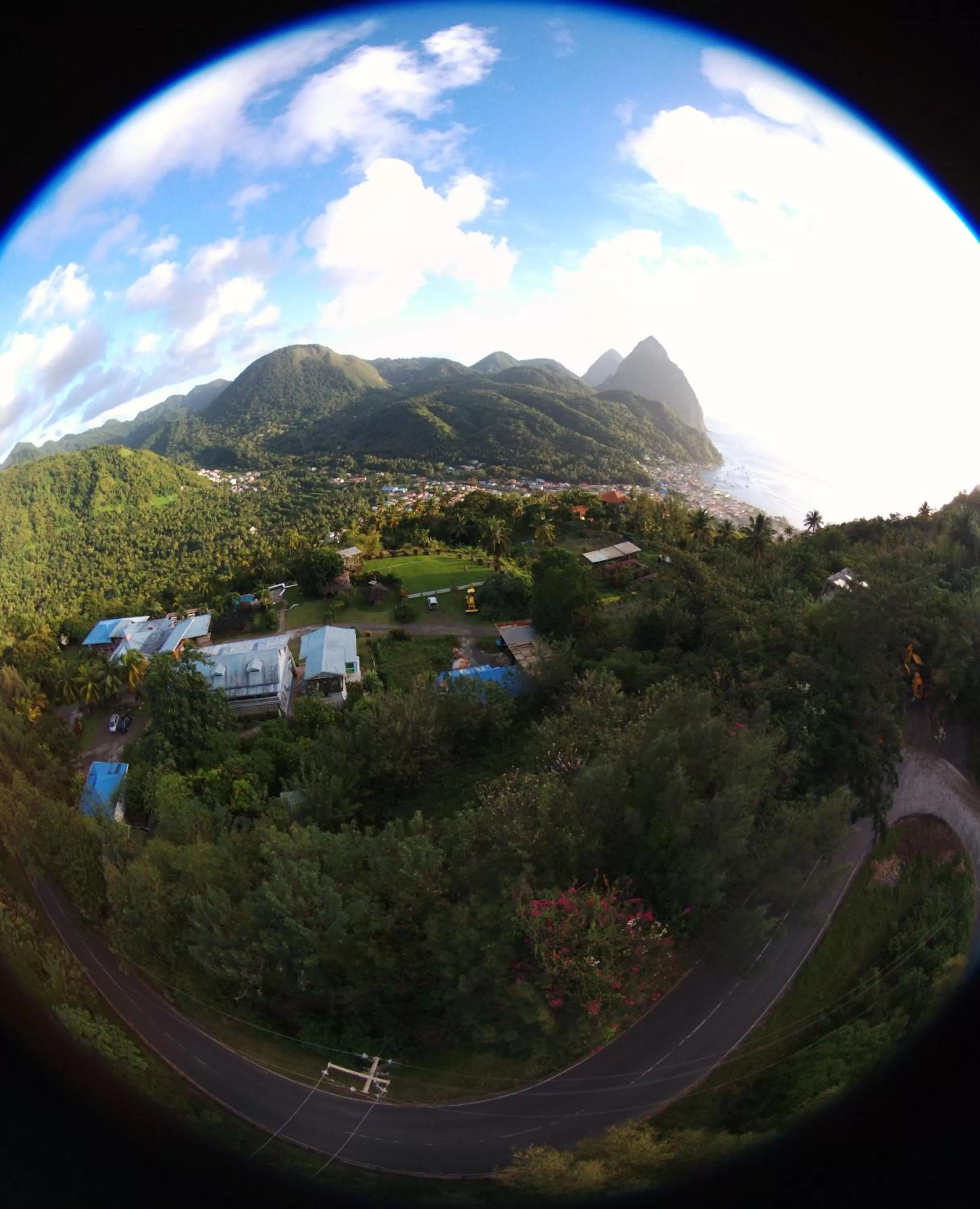 Bird's eye view in La Haut Resort