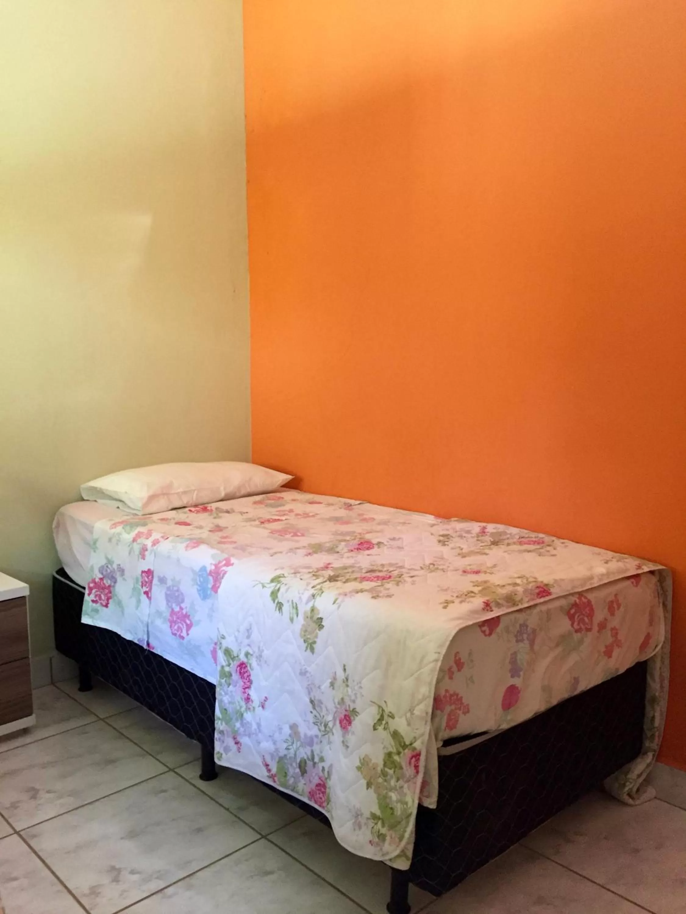 Bathroom, Bed in Pousada Corazao Sagradao