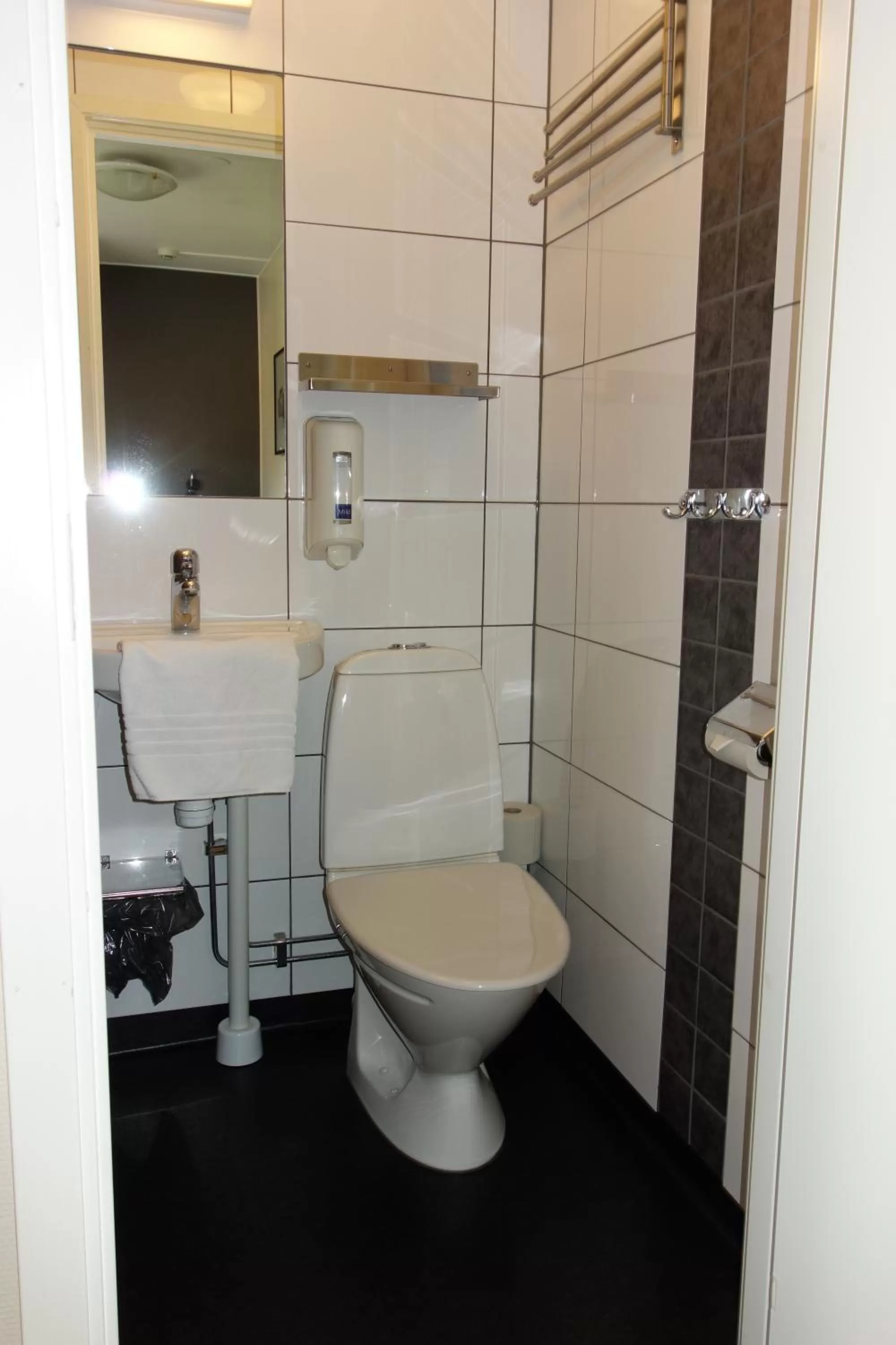 Toilet in Hotell Svanen