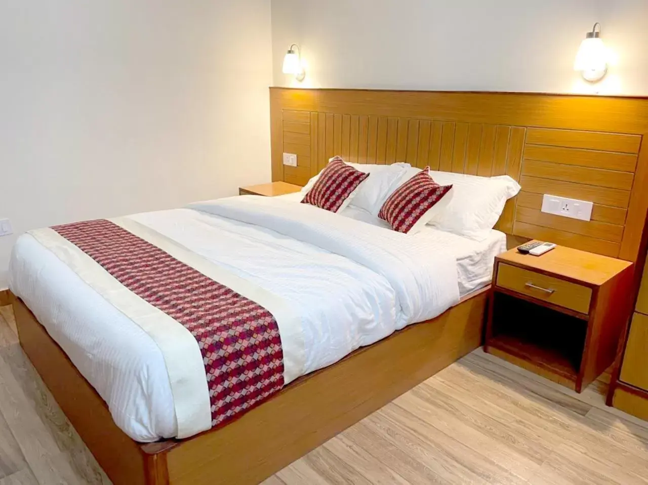 Bed in Madhuban Hotel Bed in Madhuban Hotel