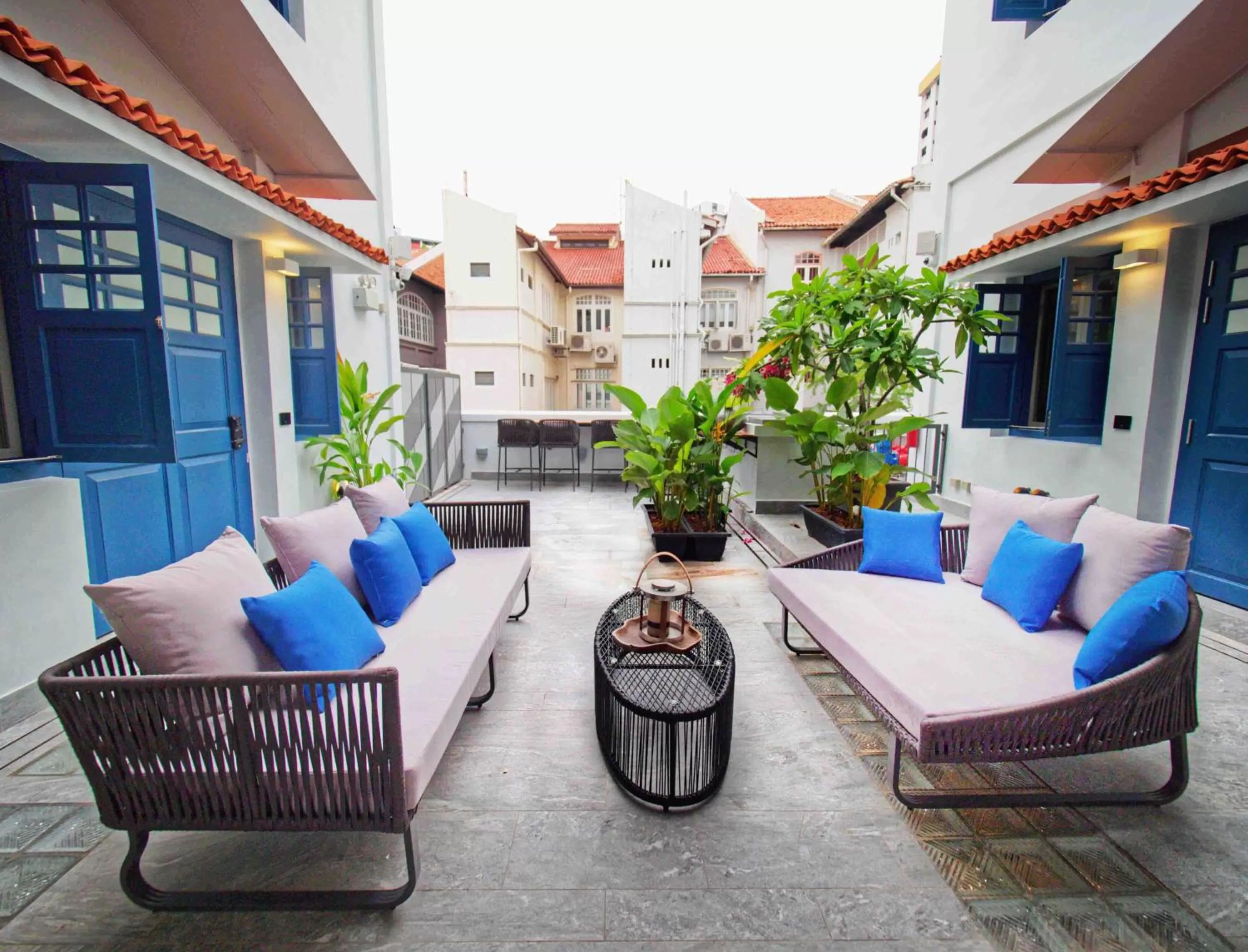 Balcony/Terrace in Hotel Soloha at Chinatown