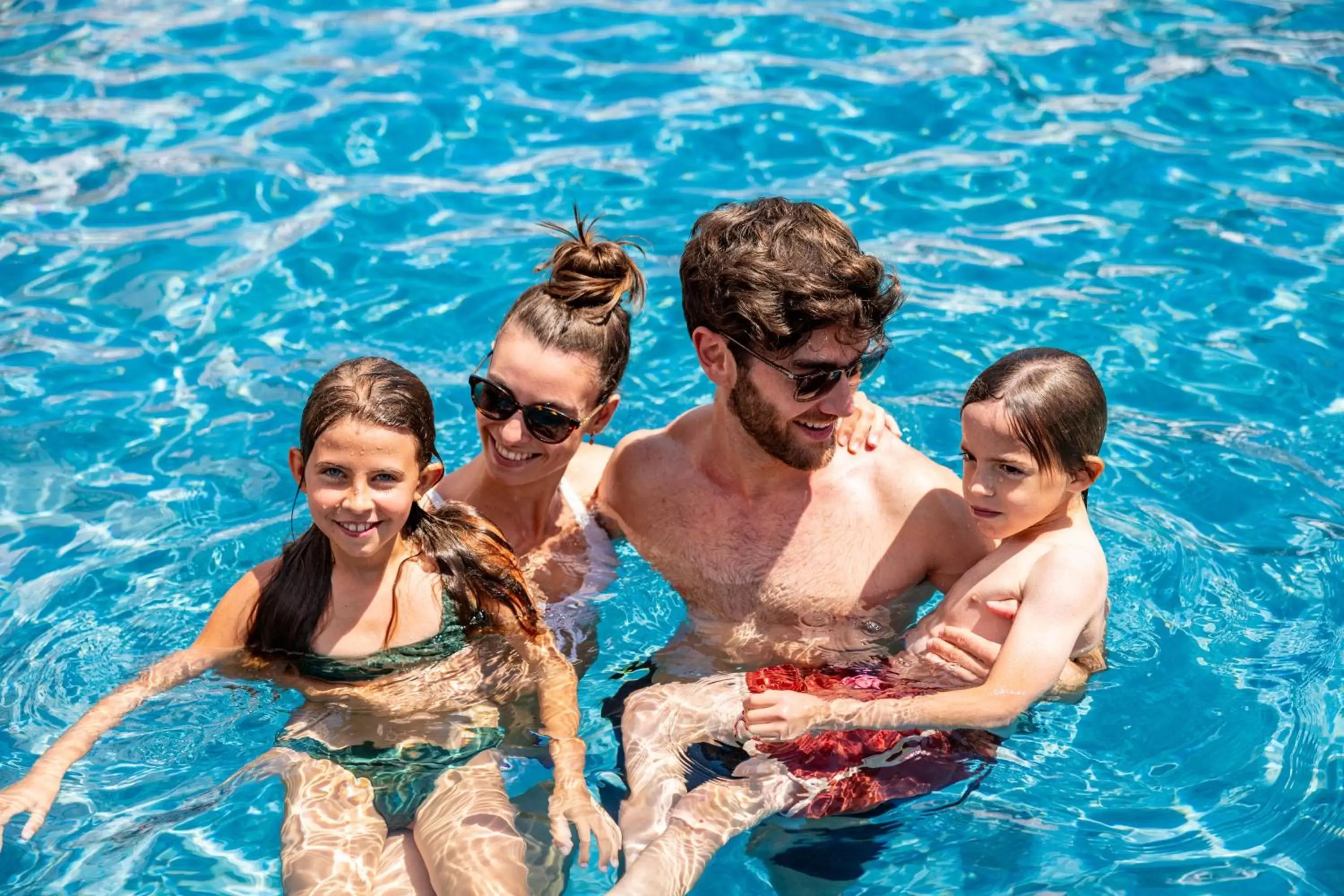 Family, Swimming Pool in Fairmont Monte Carlo