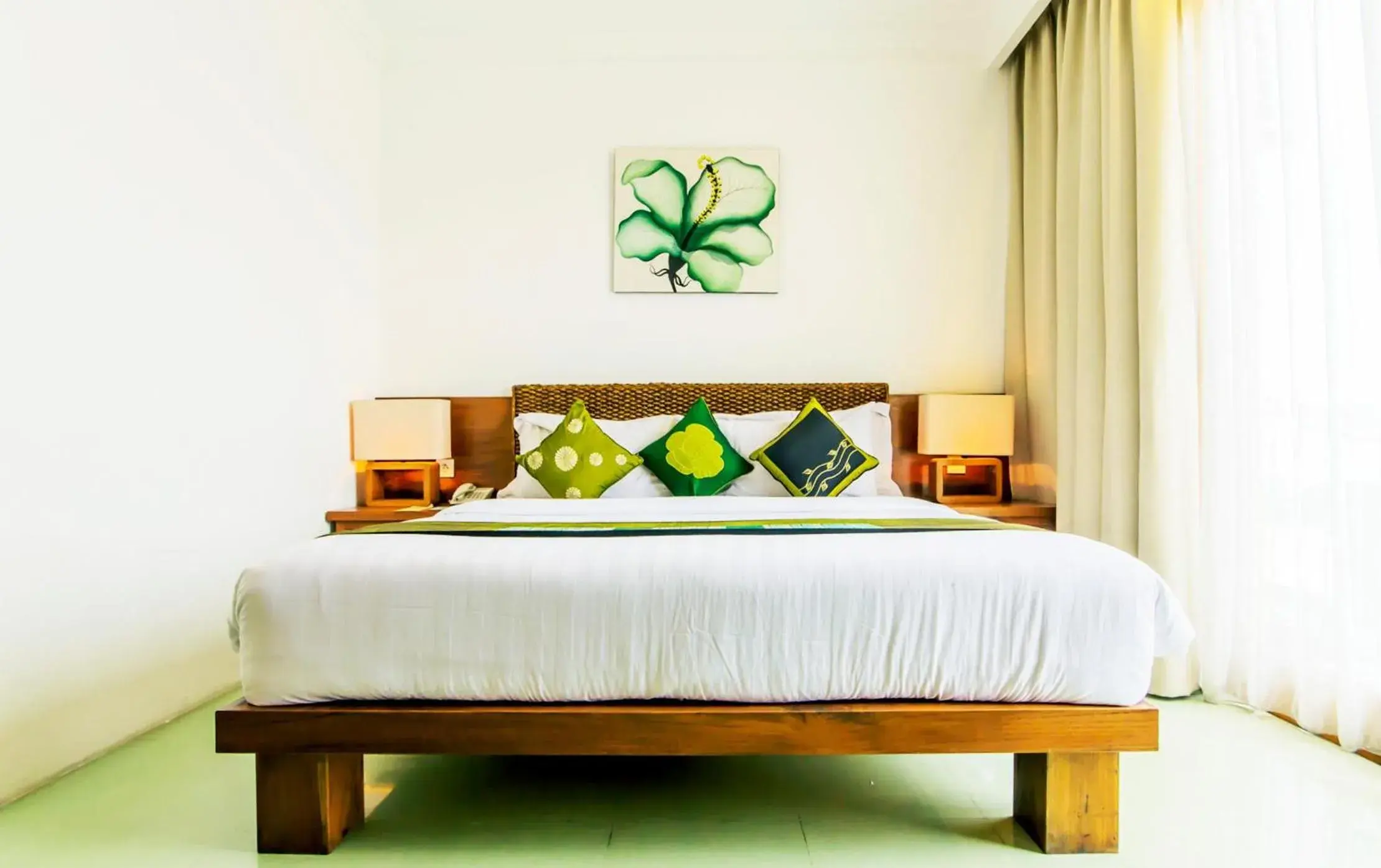 Bedroom, Bed in Villa Damar